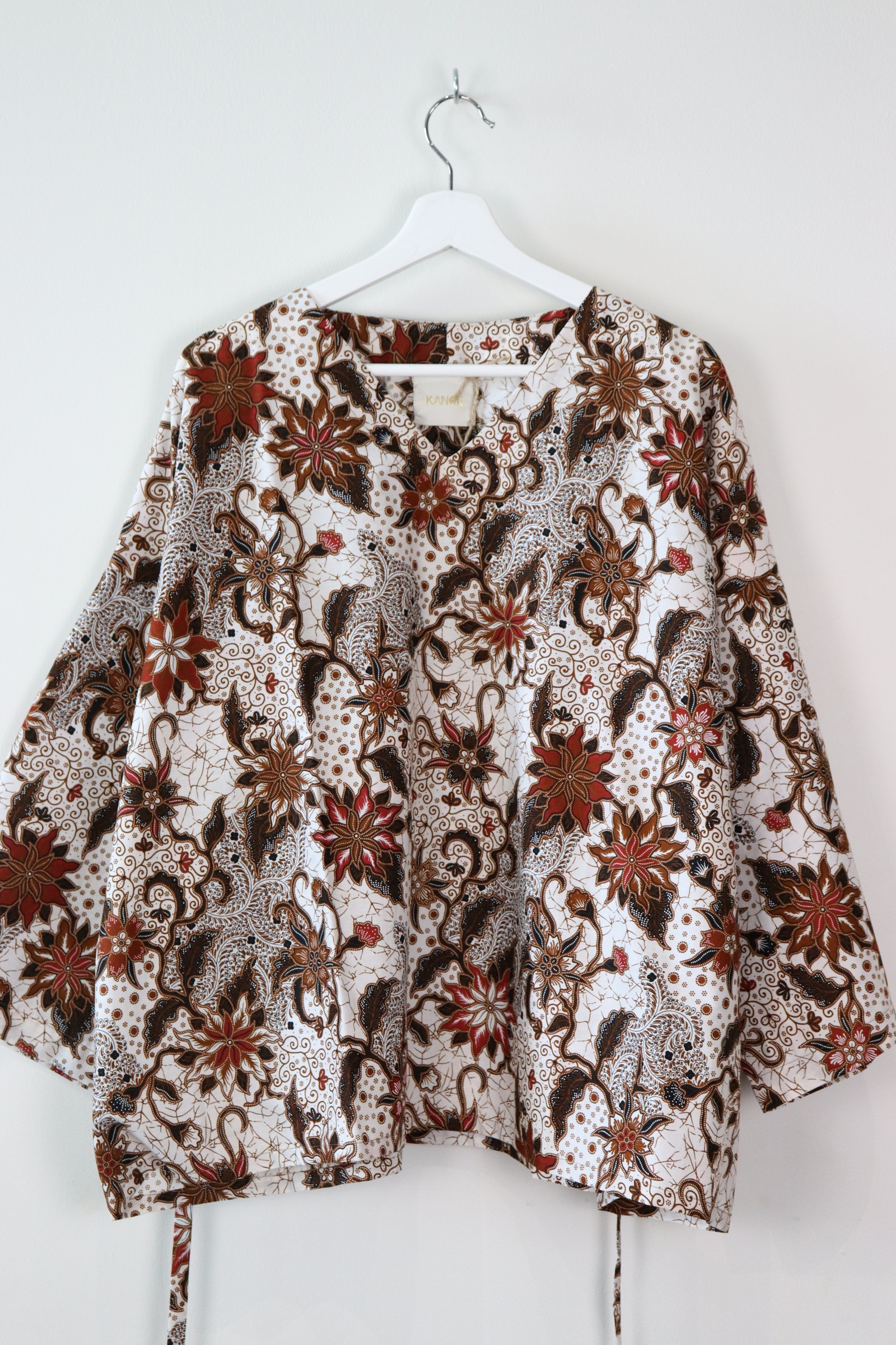 BIG GIRL Batik Top - Big LEA ( Rust )