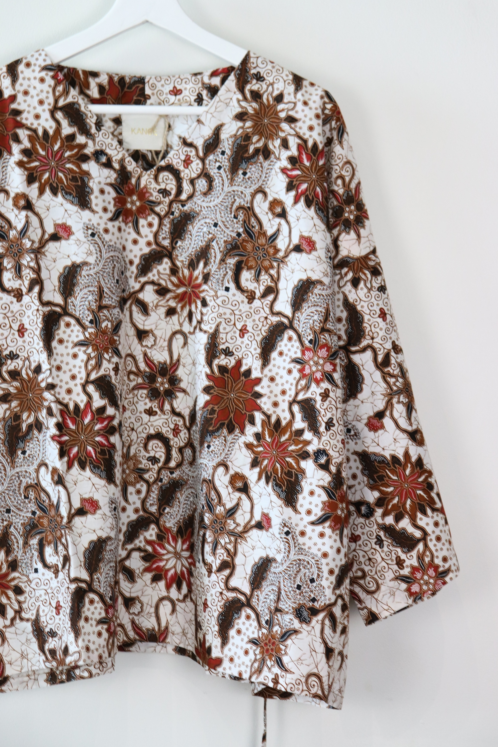 BIG GIRL Batik Top - Big LEA ( Rust )