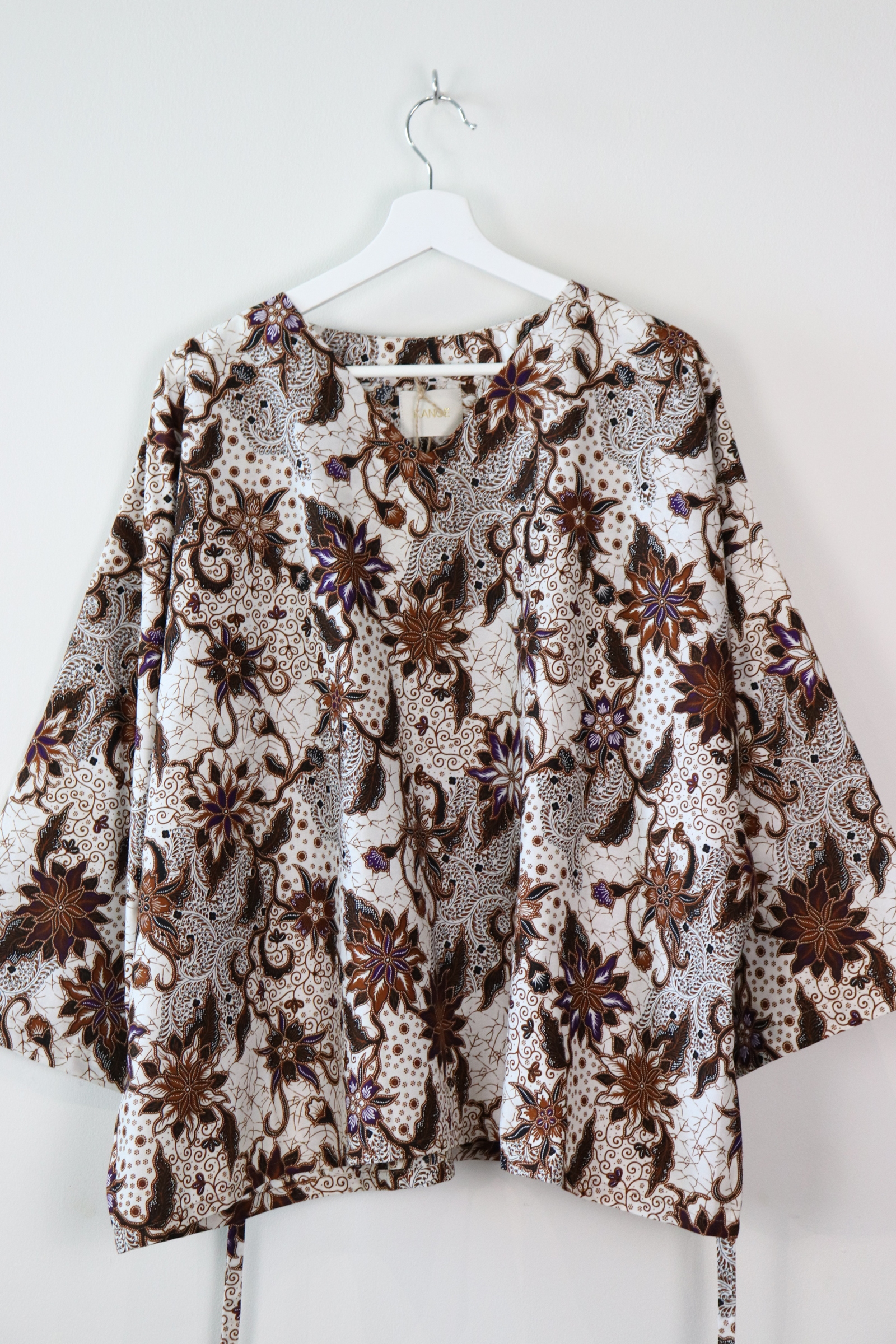 BIG GIRL Batik Top - Big LEA (Purple )