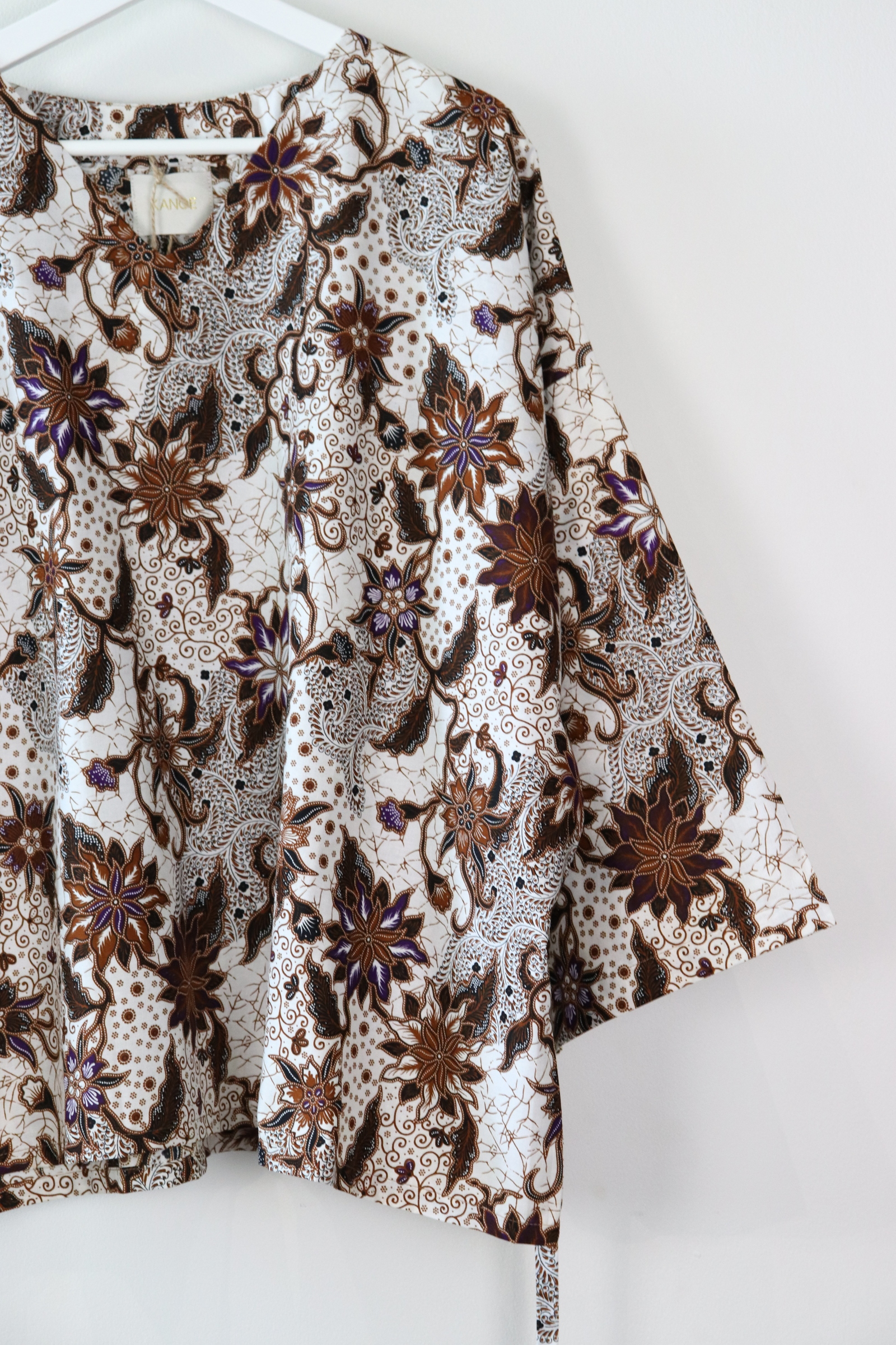 BIG GIRL Batik Top - Big LEA (Purple )