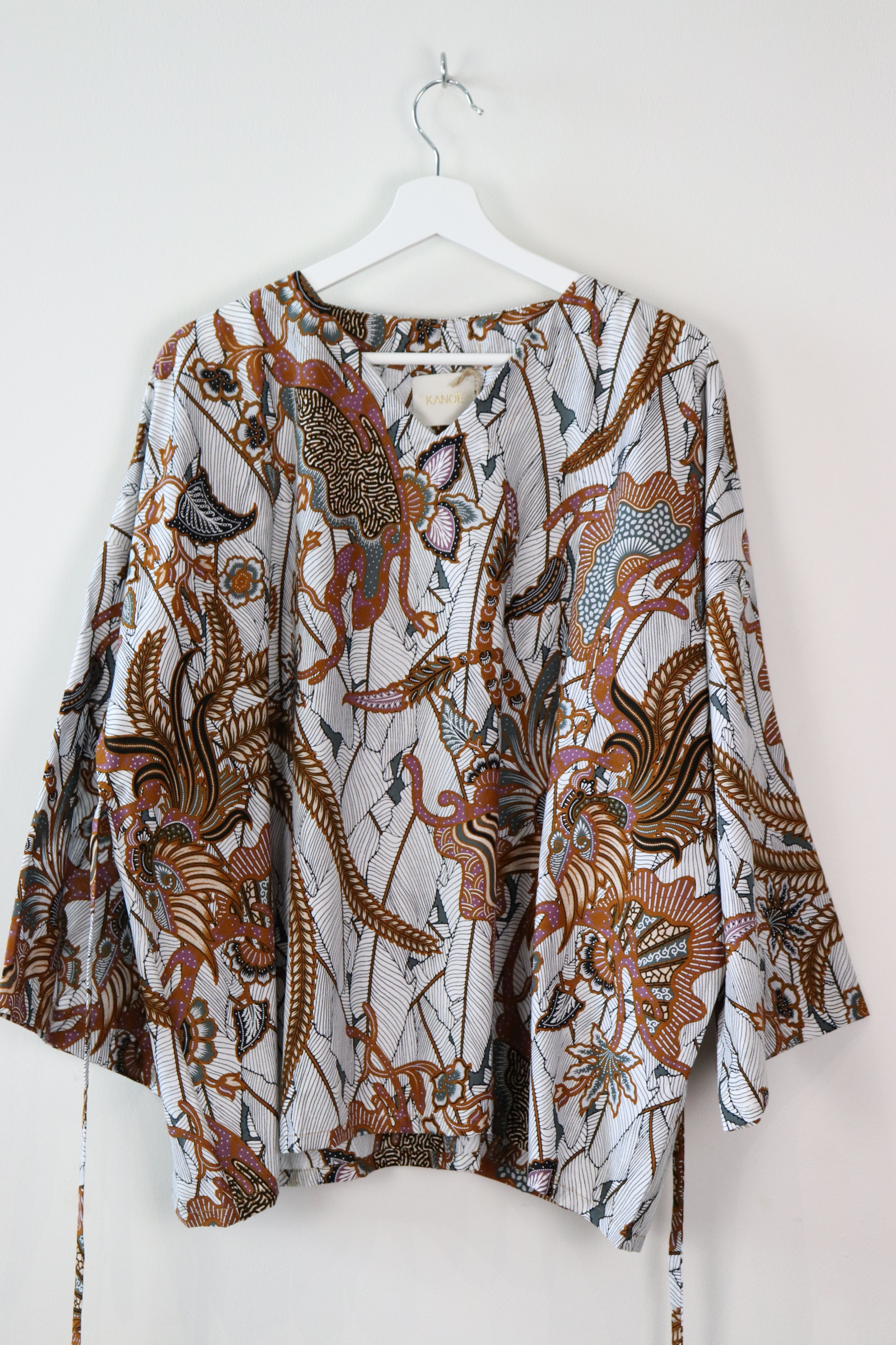 BIG GIRL Batik Top - Big PEPO ( Lavender )