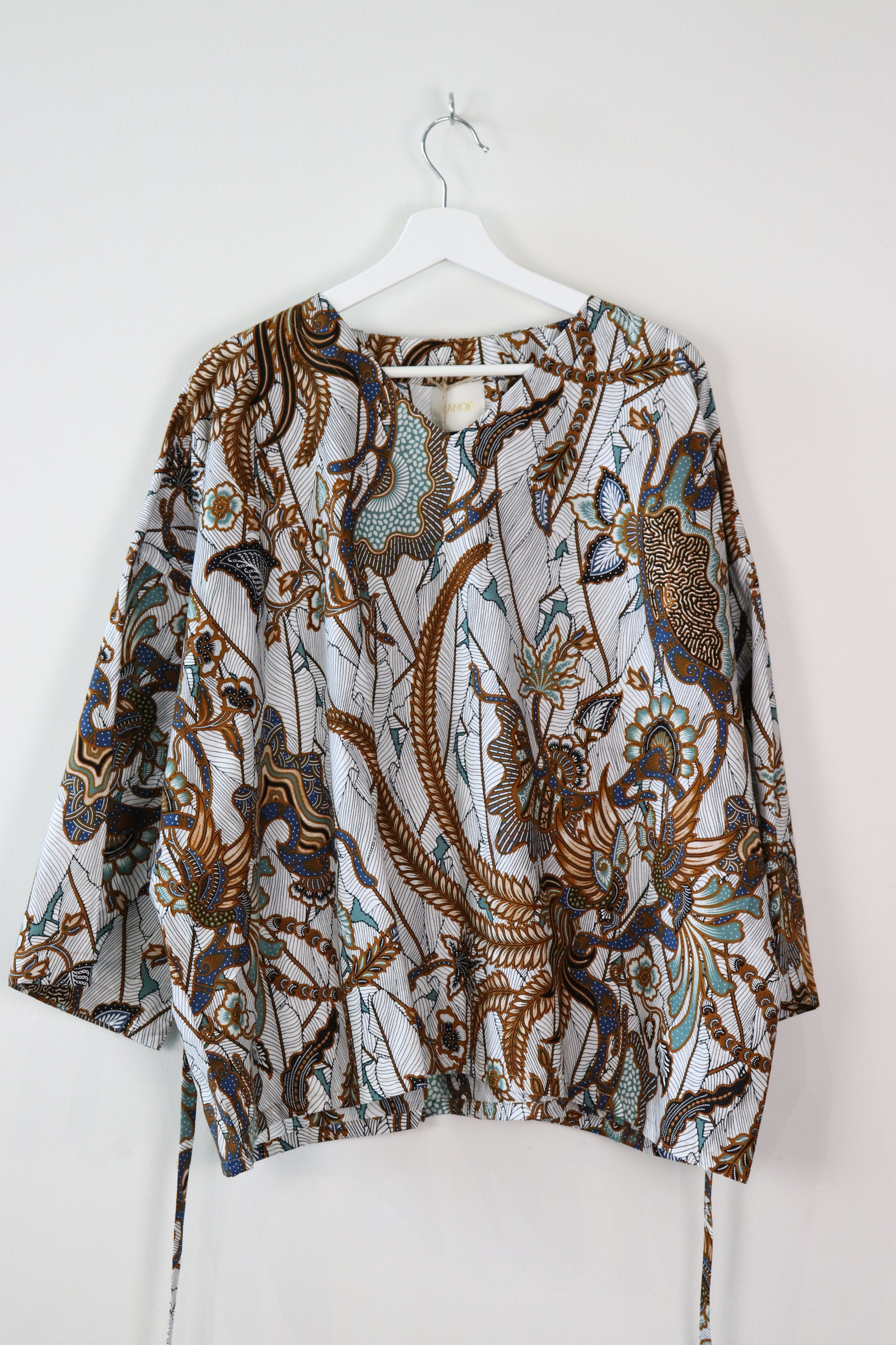 BIG GIRL Batik Top - Big PEPO ( Turquoise )