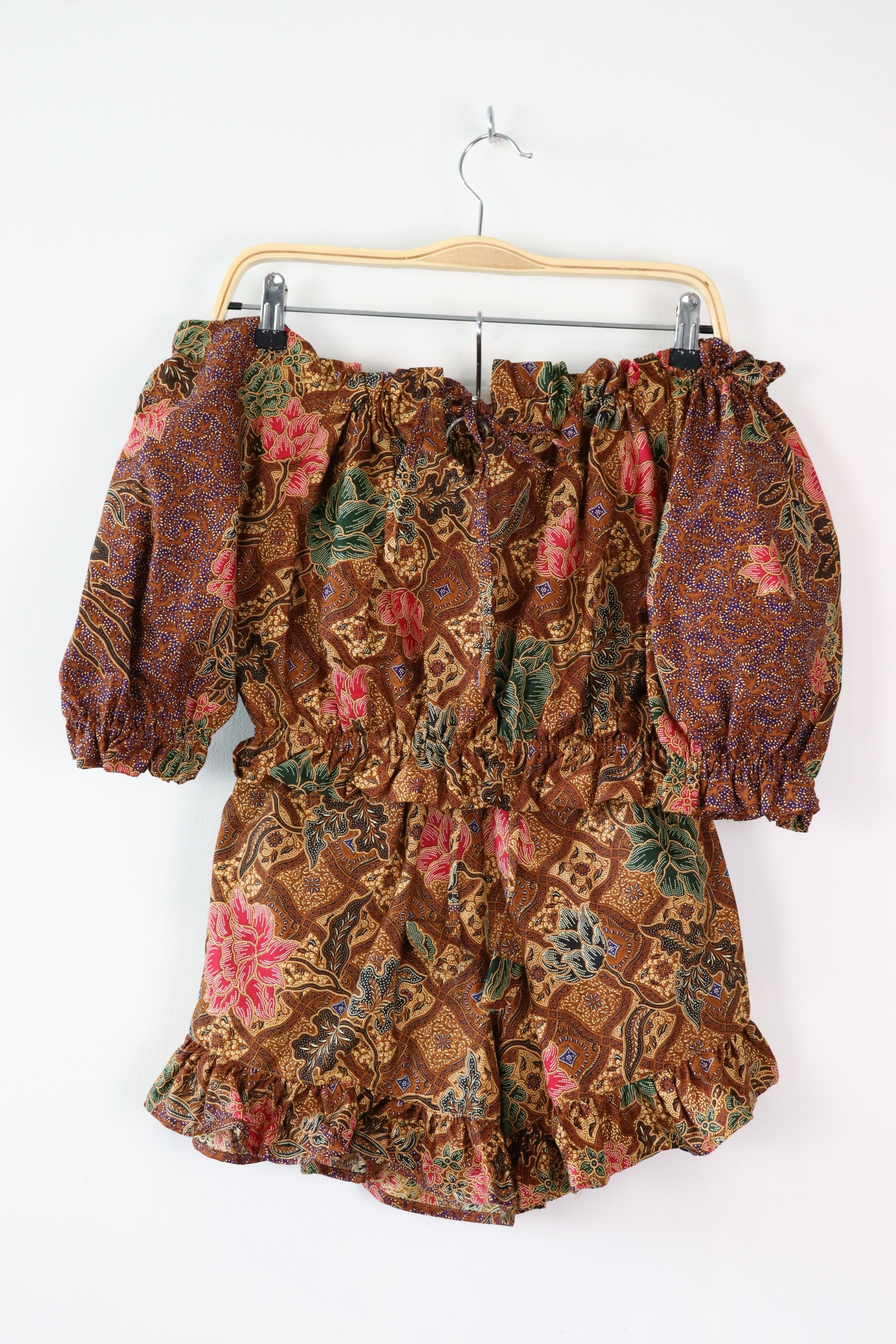 Batik Lounge Set - Blueberry Waffle
