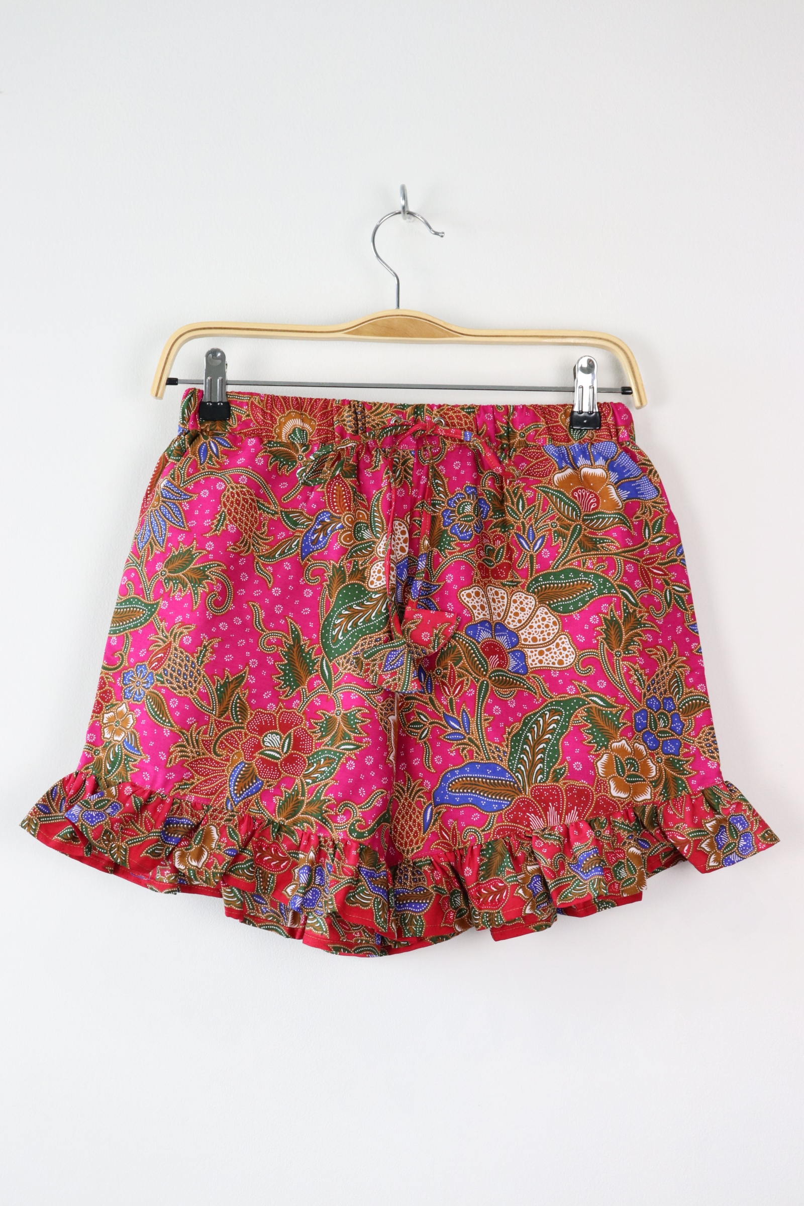 Batik Frou Shorts - Dahlia