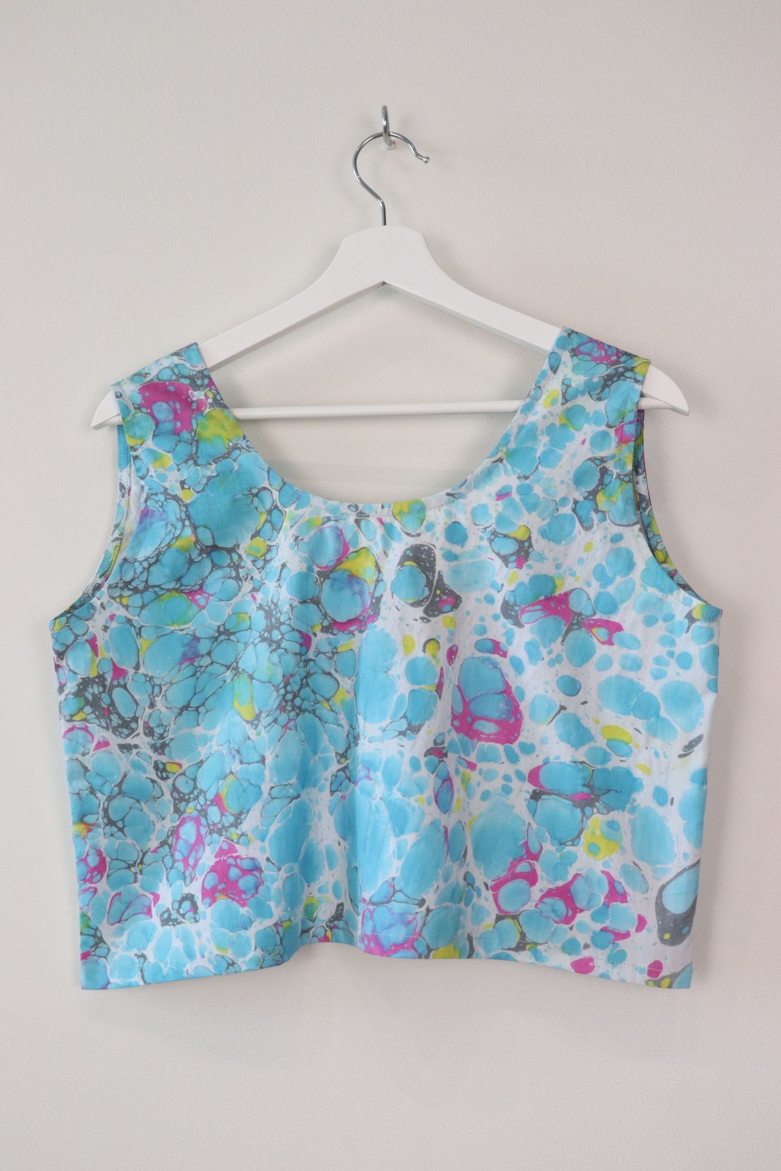Hand Marbled Tank Top - Dolamite