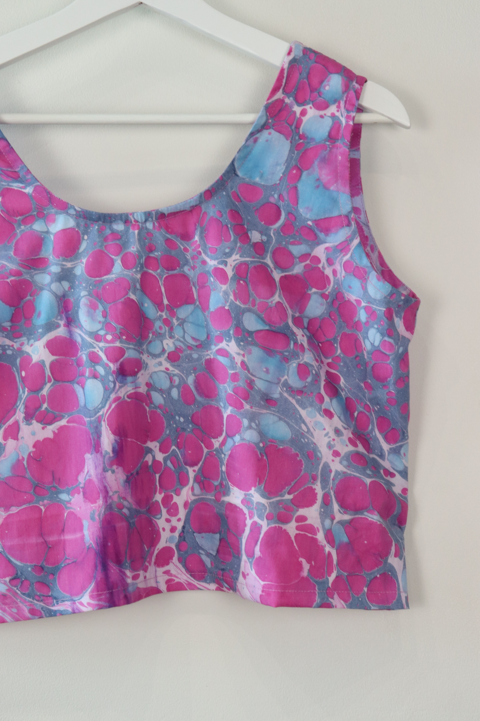 Hand Marbled Tank Top - Yummy