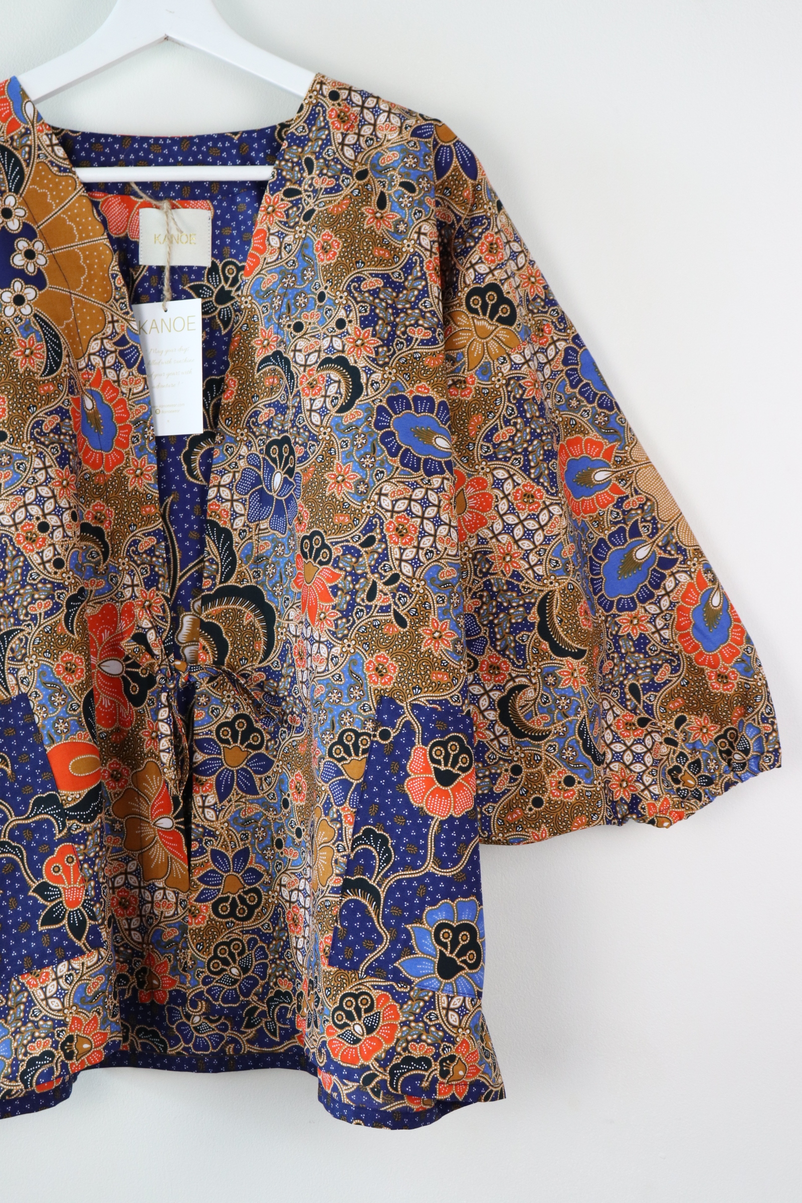 Batik Kimono Signature - Keep Calm and Carry On