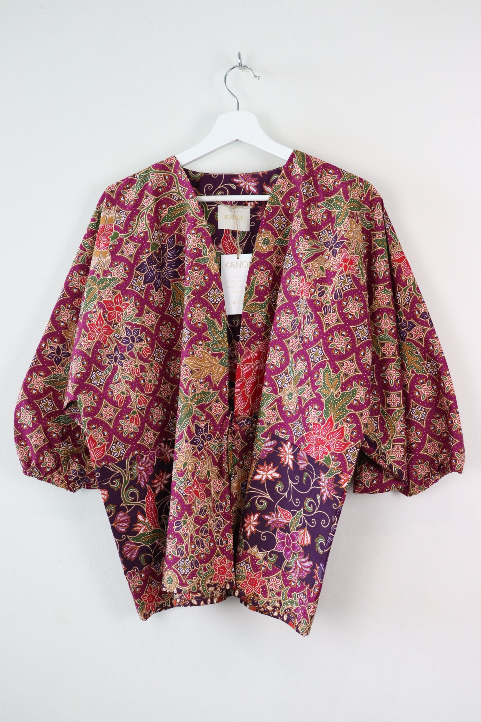 Batik Kimono Signature - I love Purple.