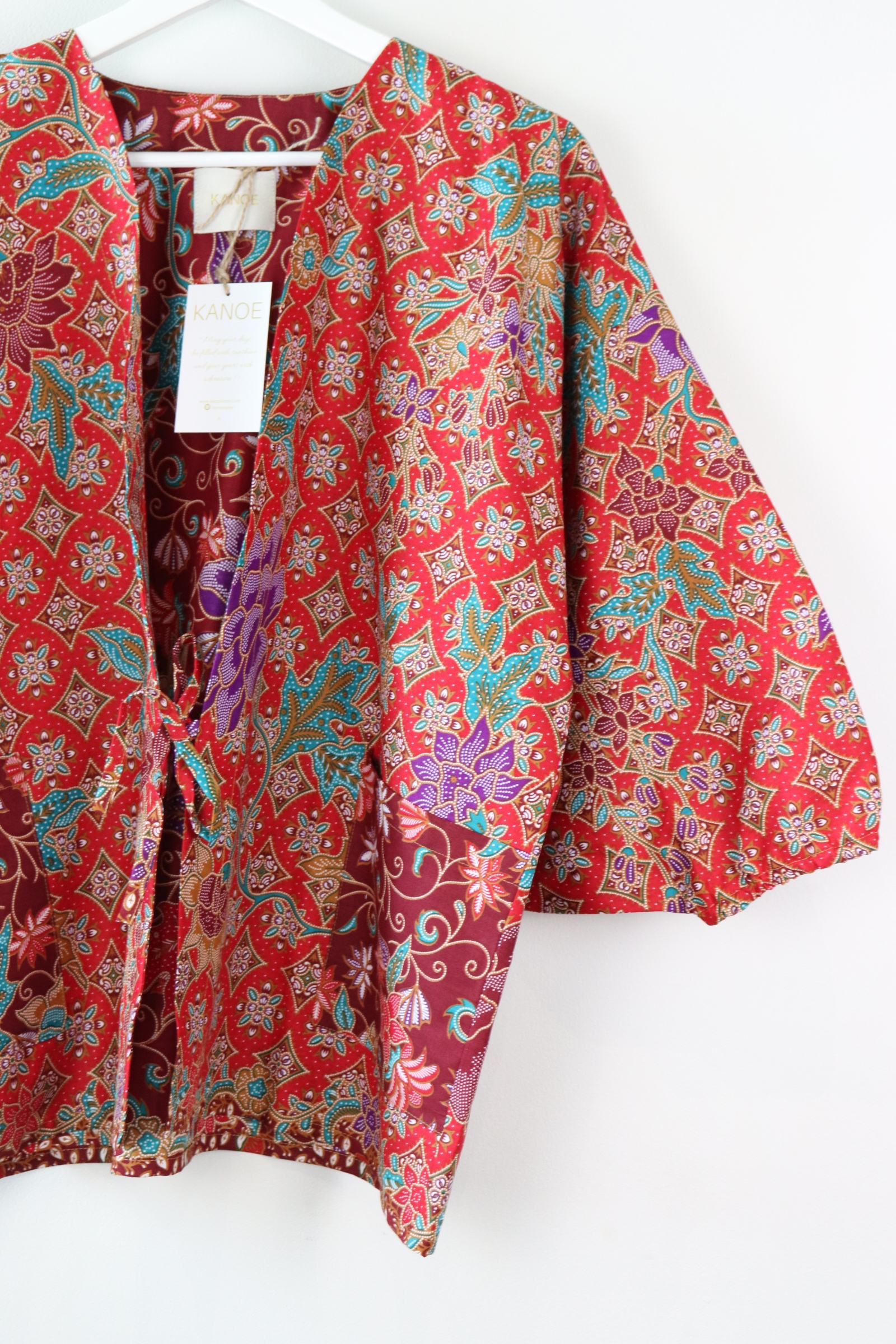 Batik Kimono Signature - Love wins !