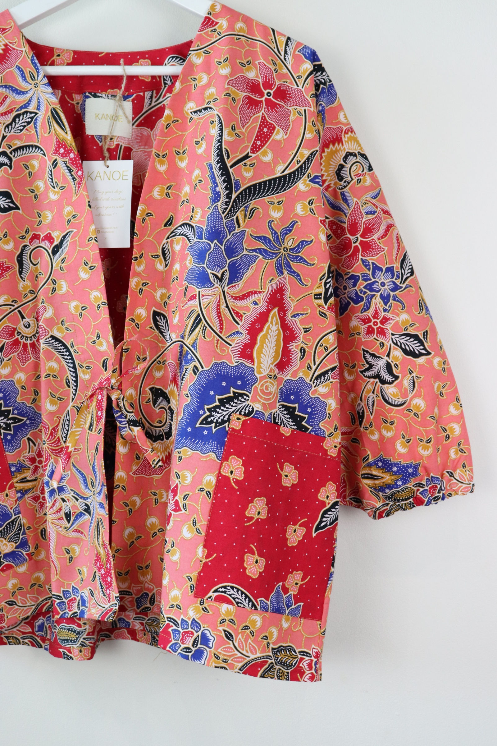 Batik Kimono Signature - Don't Worry Peach !