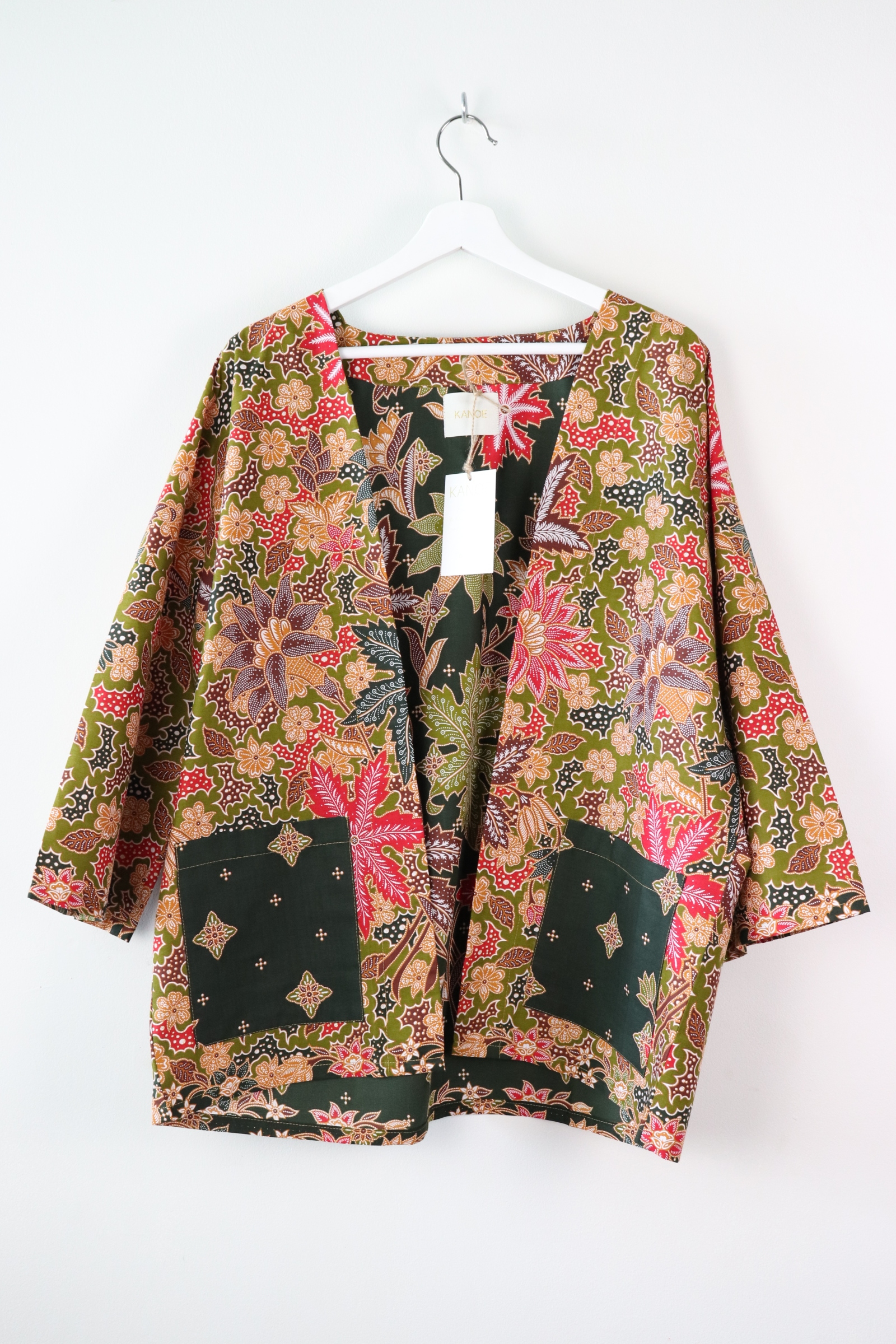 Batik Kimono Basic - I want to Travel.