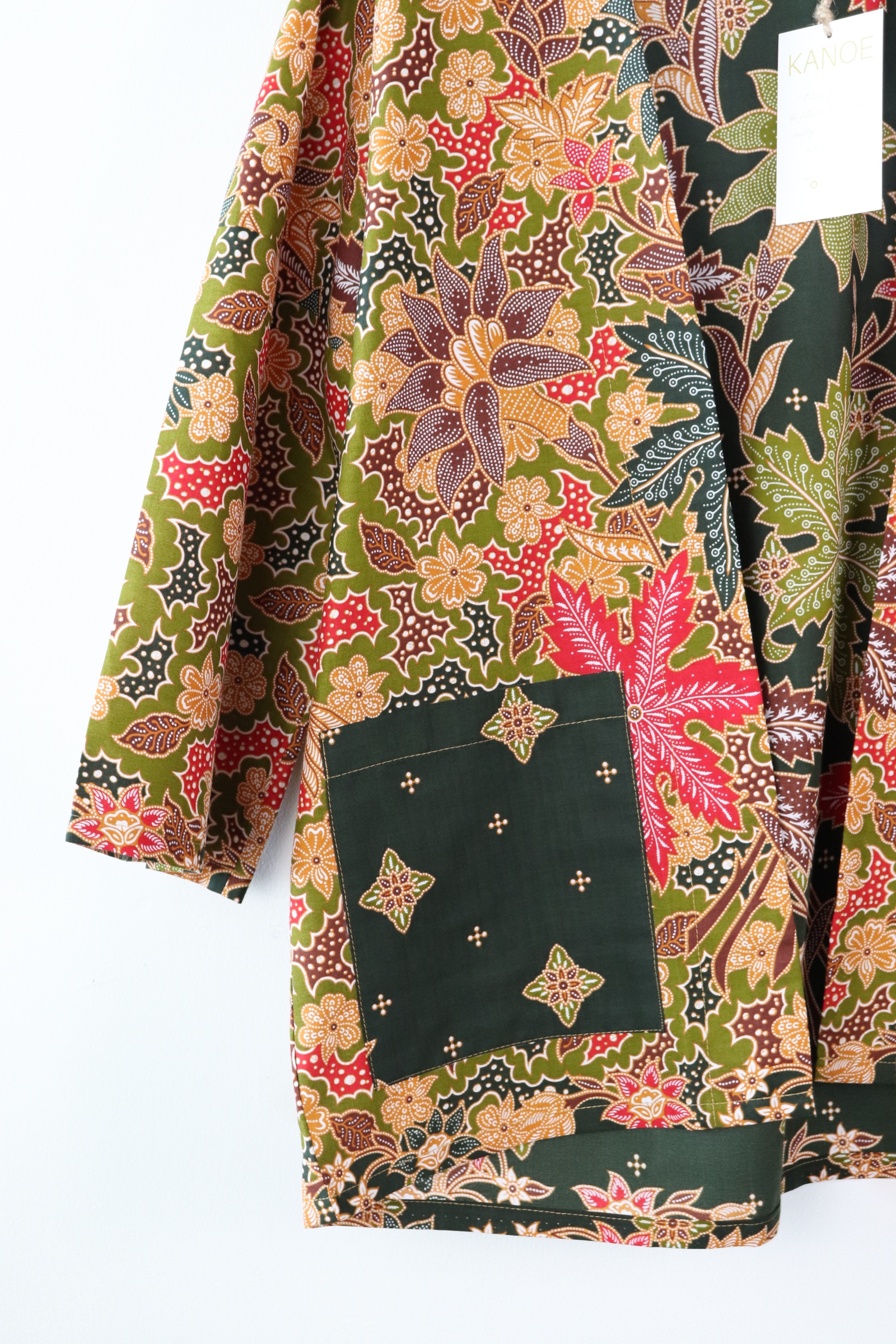 Batik Kimono Basic - I want to Travel.
