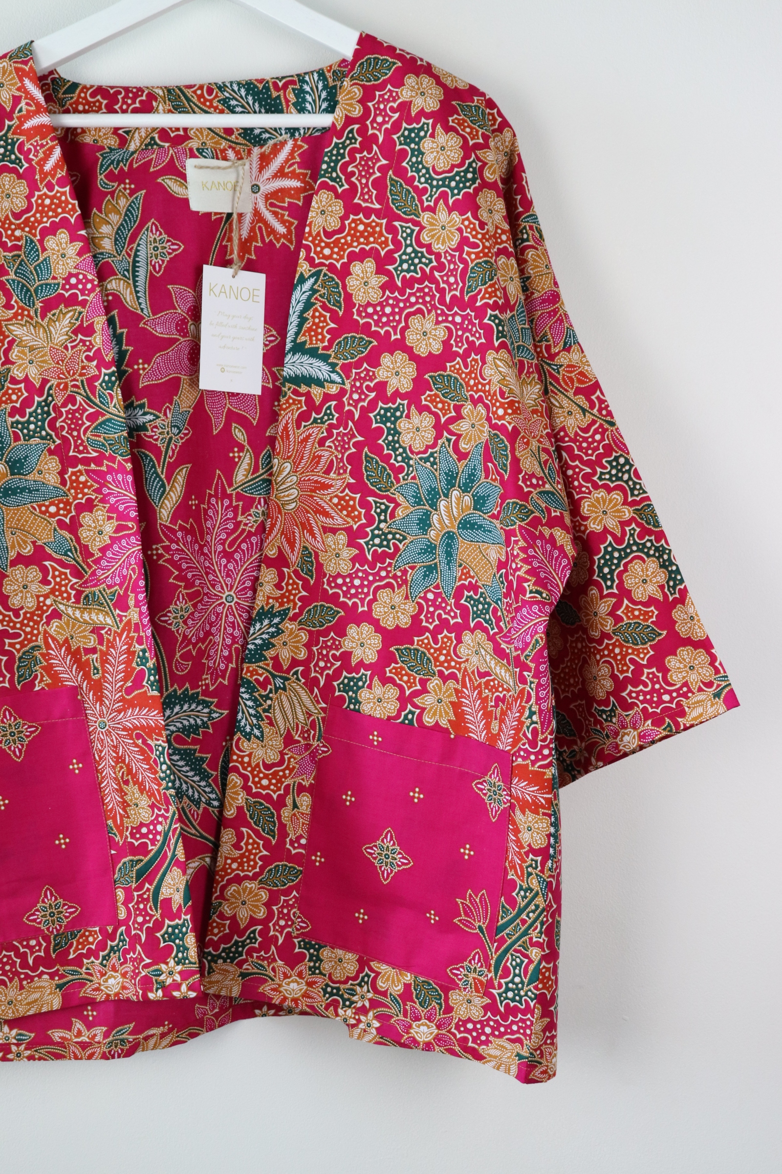 Batik Kimono Basic - Pink and Proper
