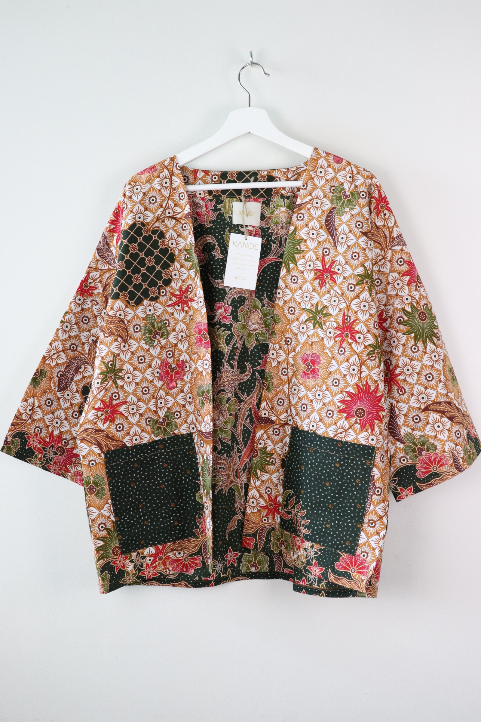 Batik Kimono Basic - Lets go for a walk