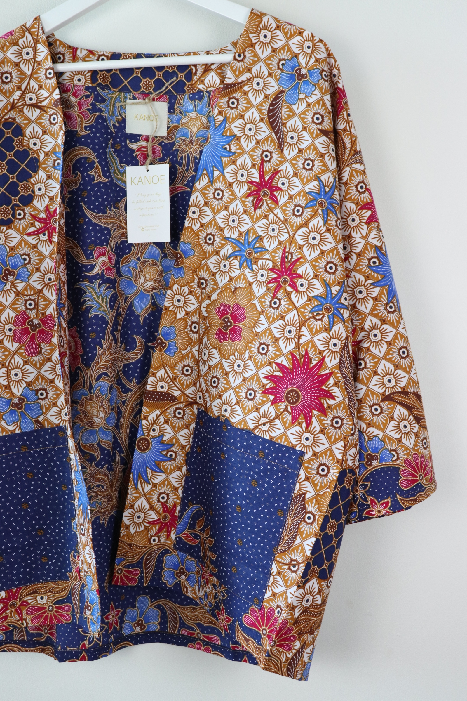Batik Kimono Basic - Cloudy Day