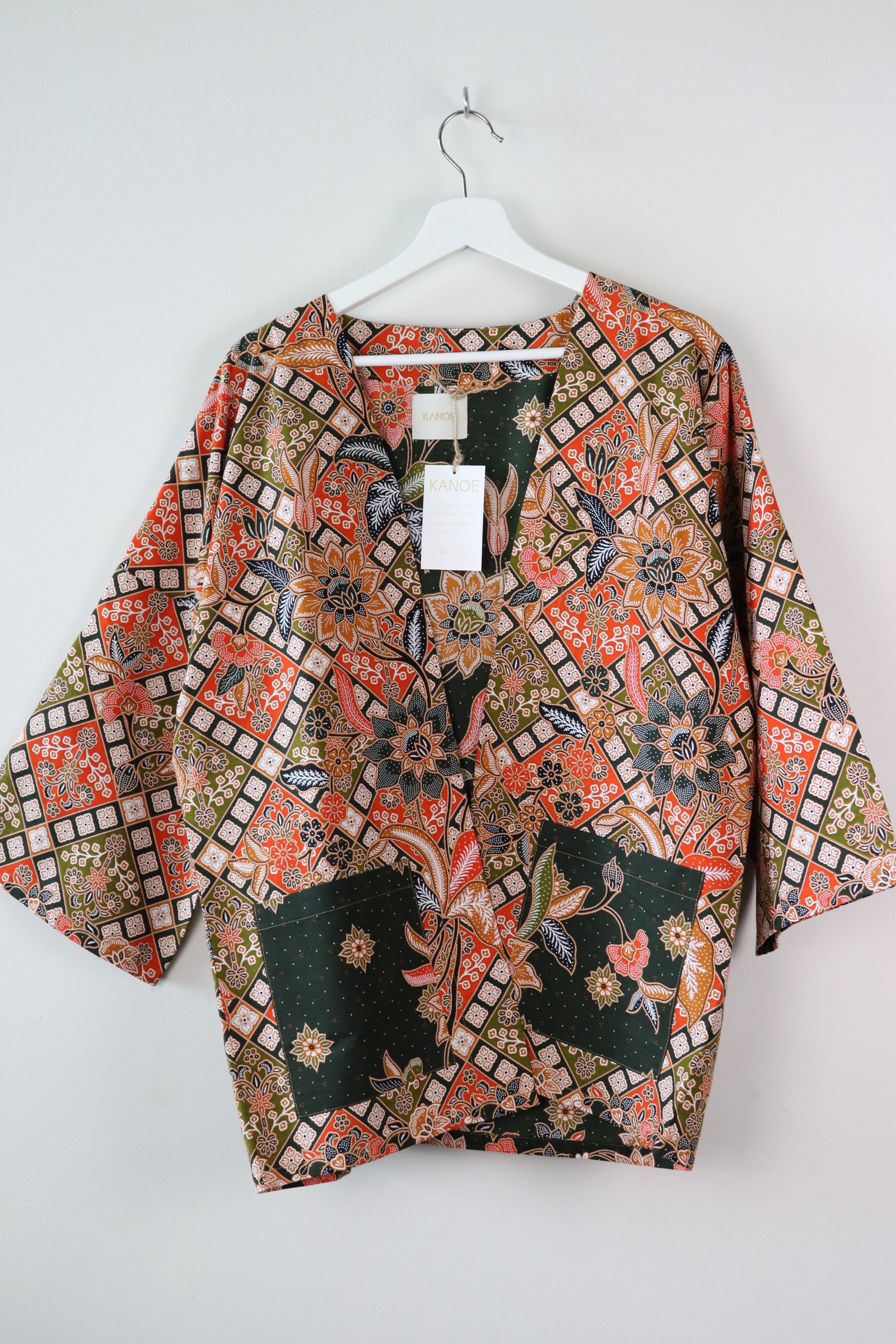 Batik Kimono Basic - Grocery Shopping.