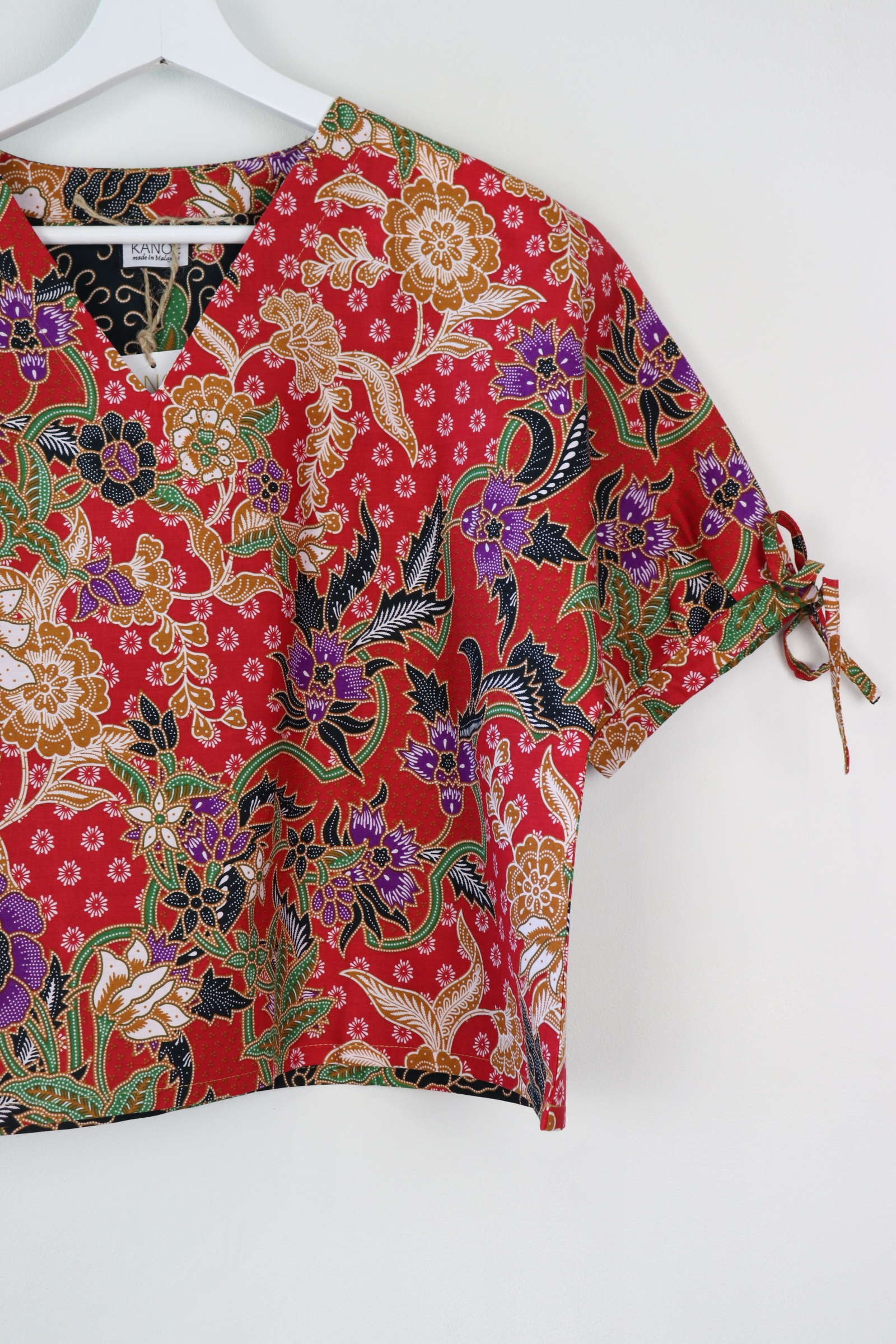 AveryDae Batik Top - Flames