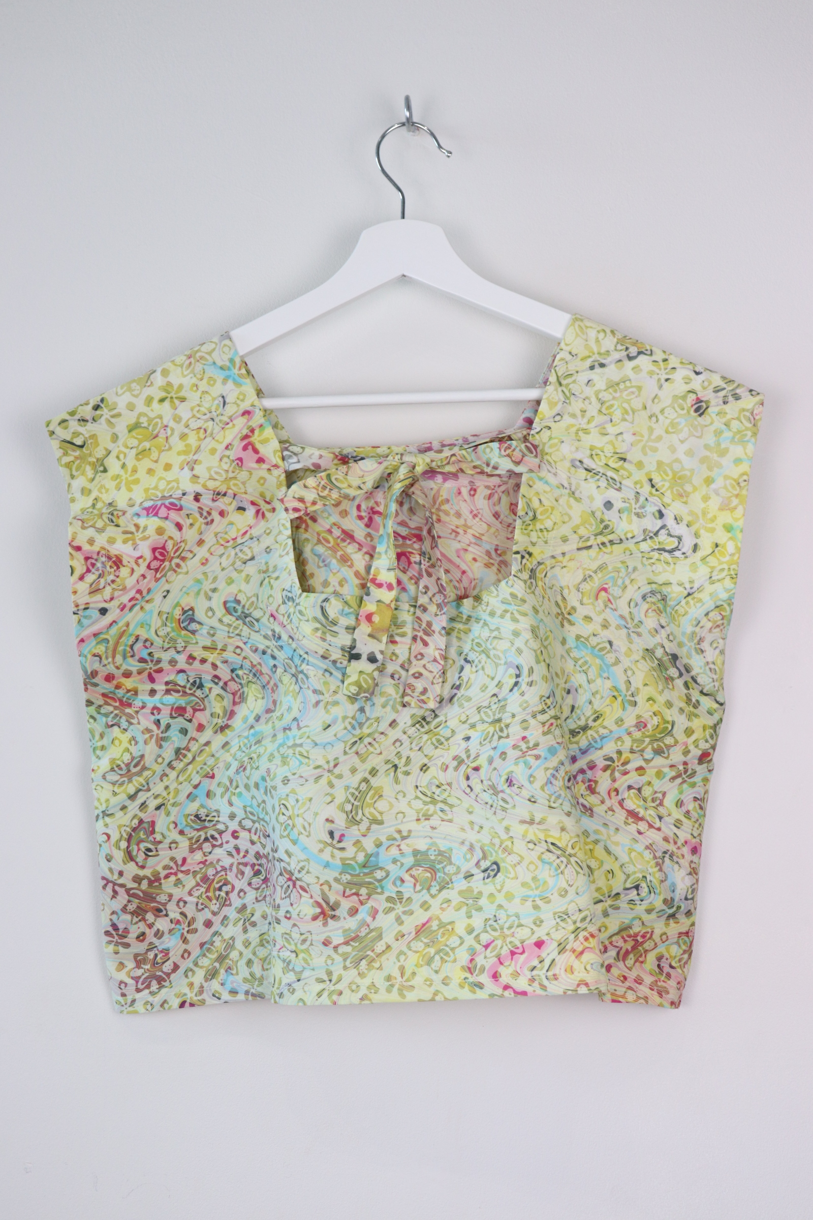 GroceryDate Batik Top - Soda Lemon Fizz ( Handmade Batik Terap )