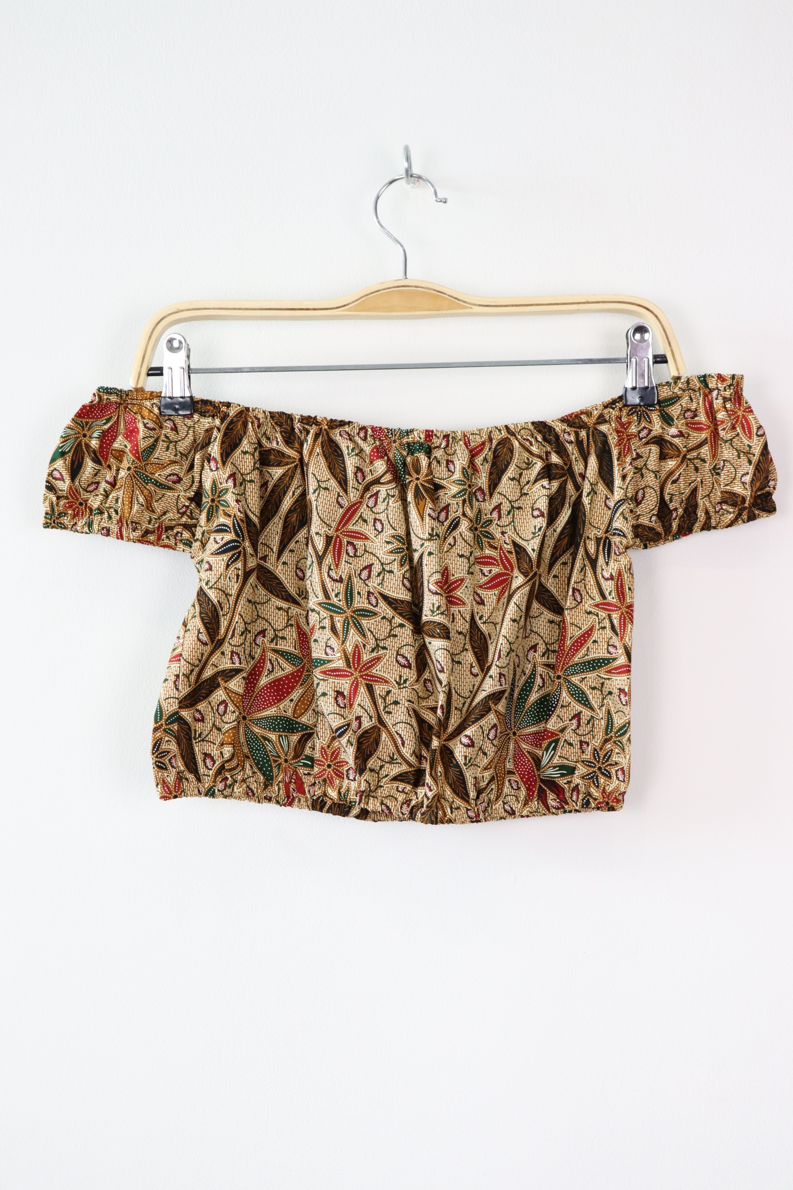 Lil Millie Cropped Top - Autumn (Black)