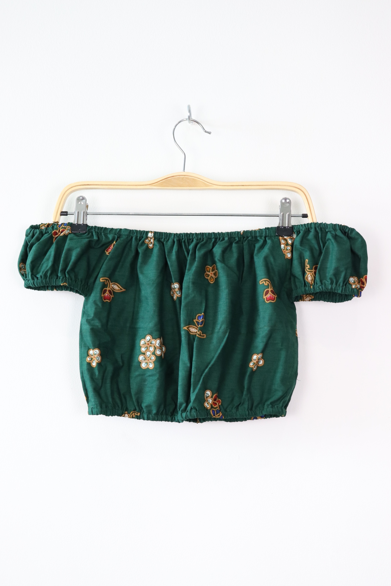 Lil Millie Cropped Top - Meditate (Green)
