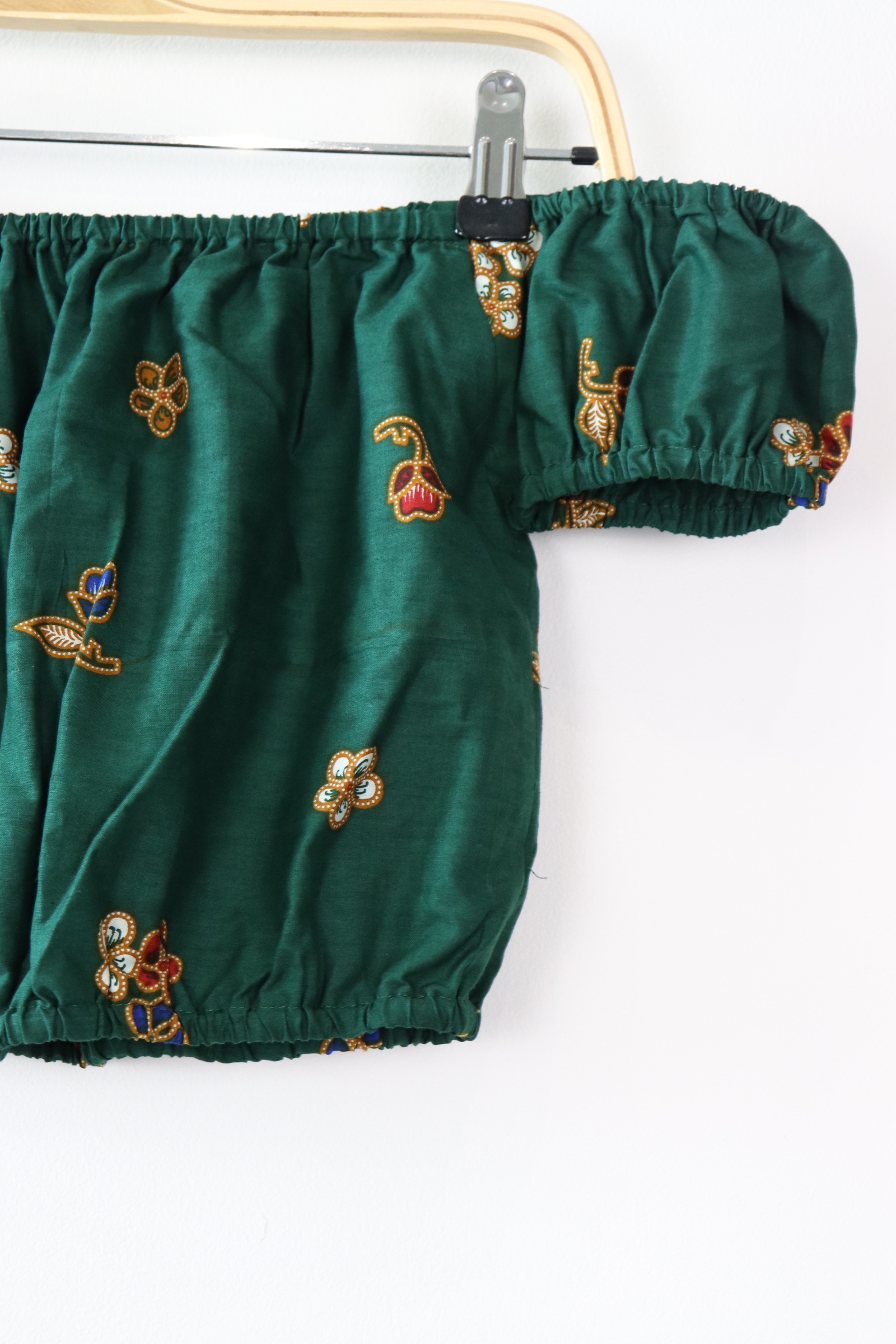 Lil Millie Cropped Top - Meditate (Green)