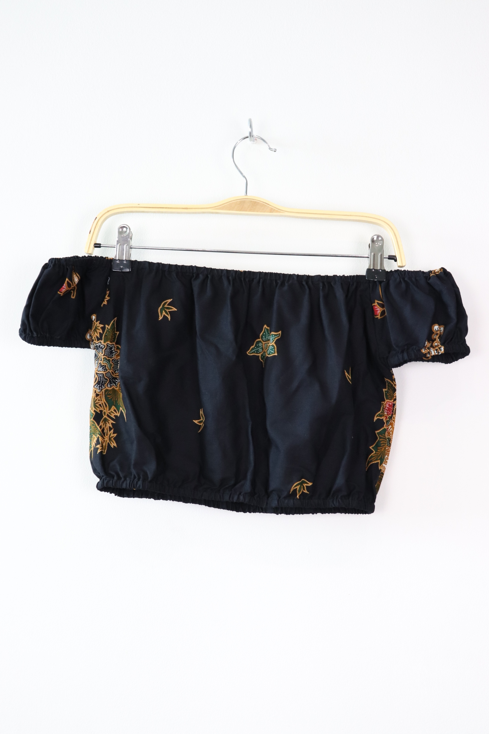 Lil Millie Cropped Top - Meditate (Black)