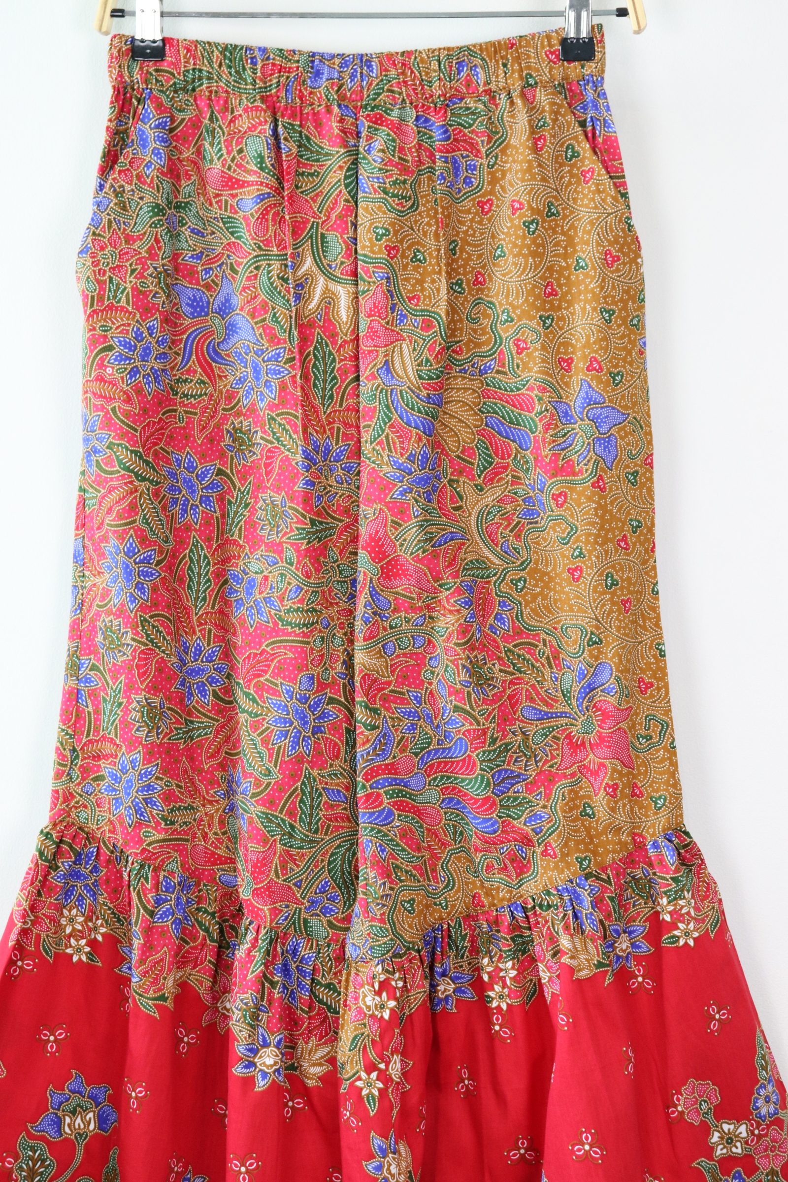 Batik Frou Pants - Tomato