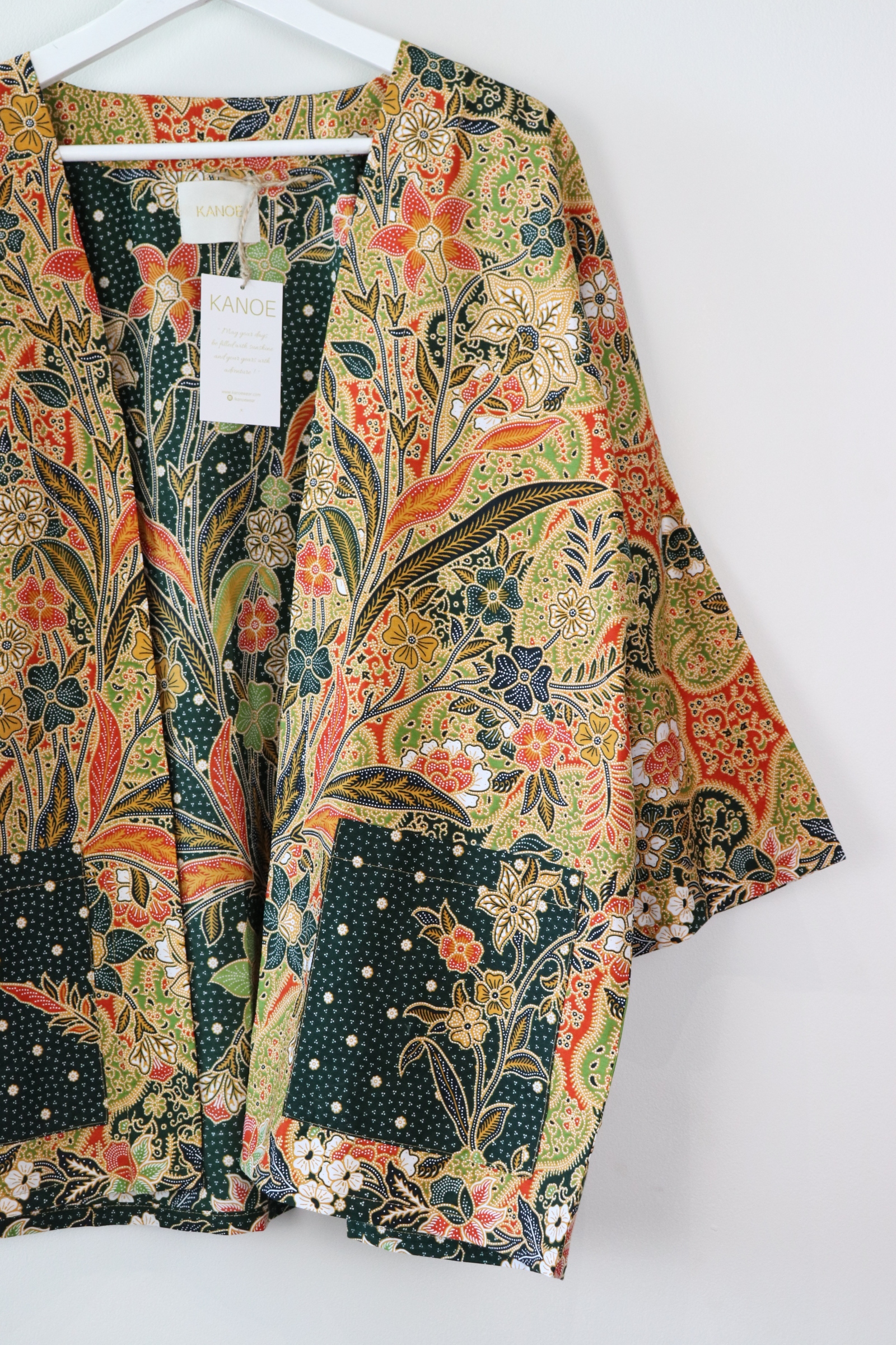 Batik Kimono Basic - Garden Goddess
