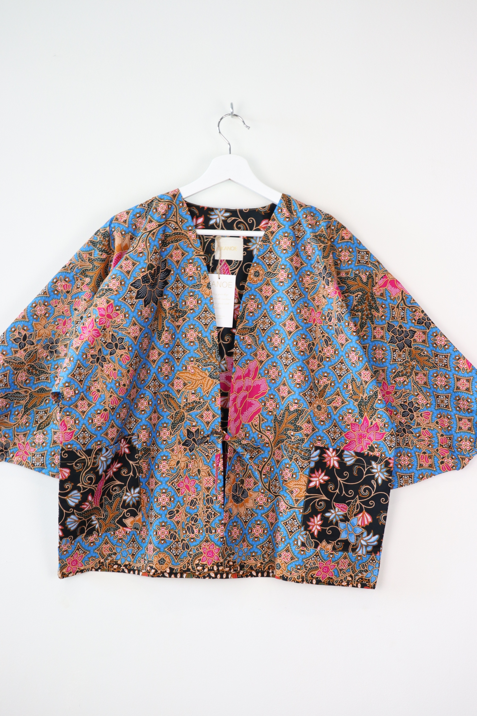 Batik Kimono Signature - Cool Blue