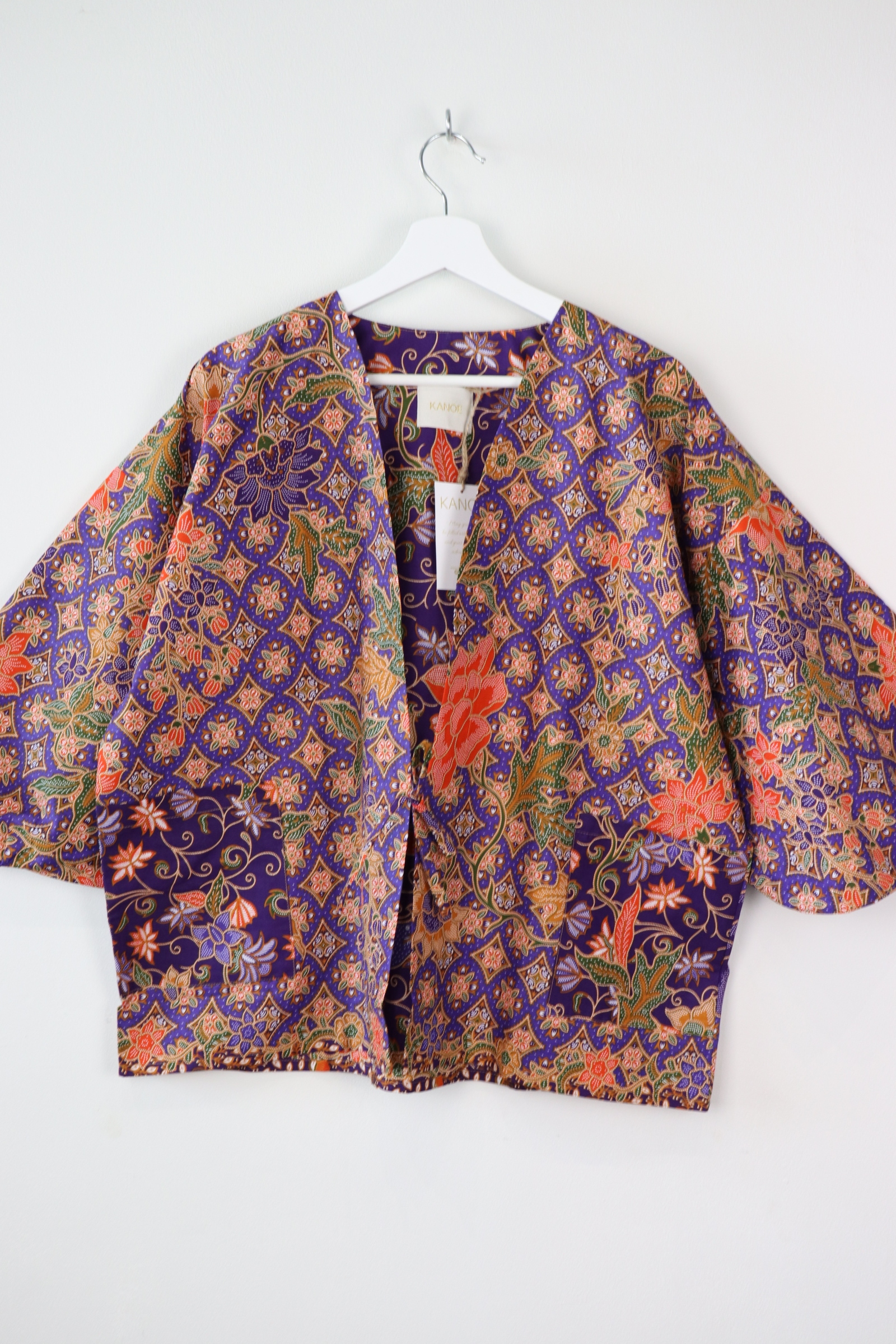 Batik Kimono Signature - Quaint Purple