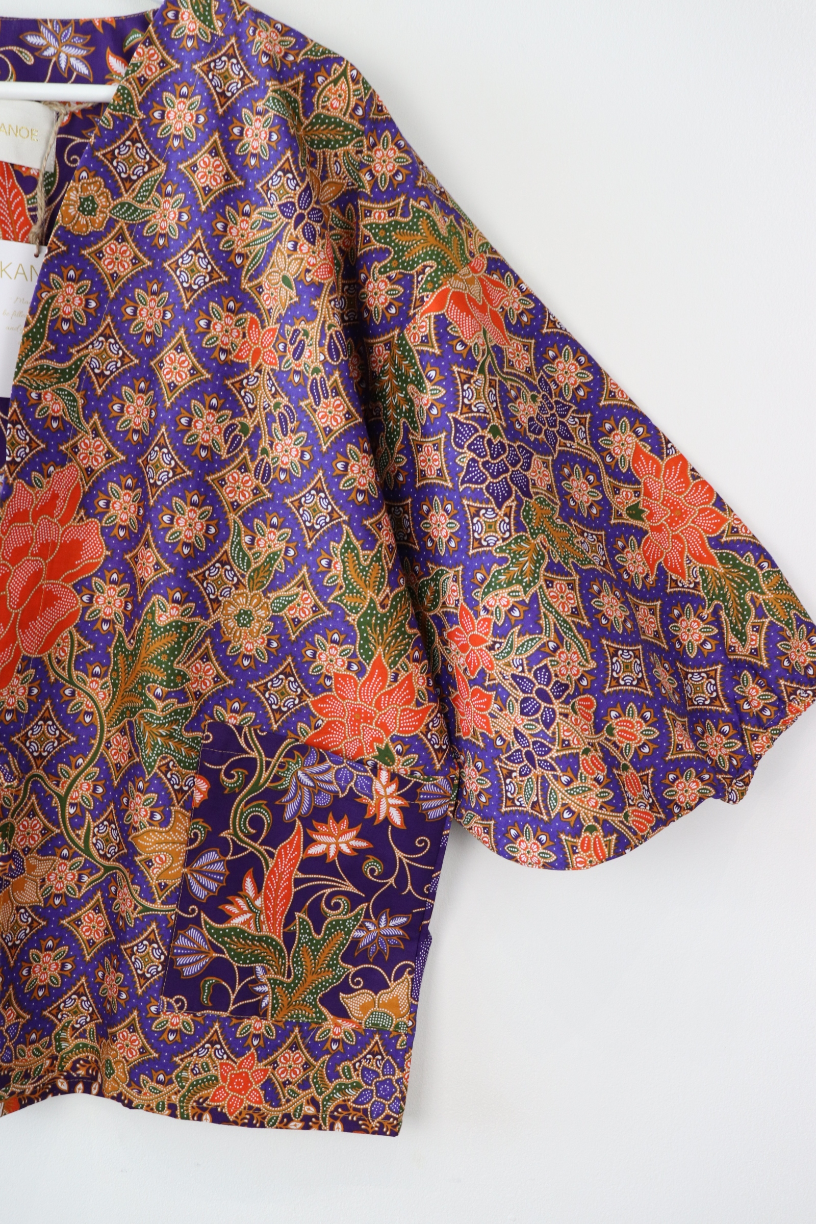 Batik Kimono Signature - Quaint Purple