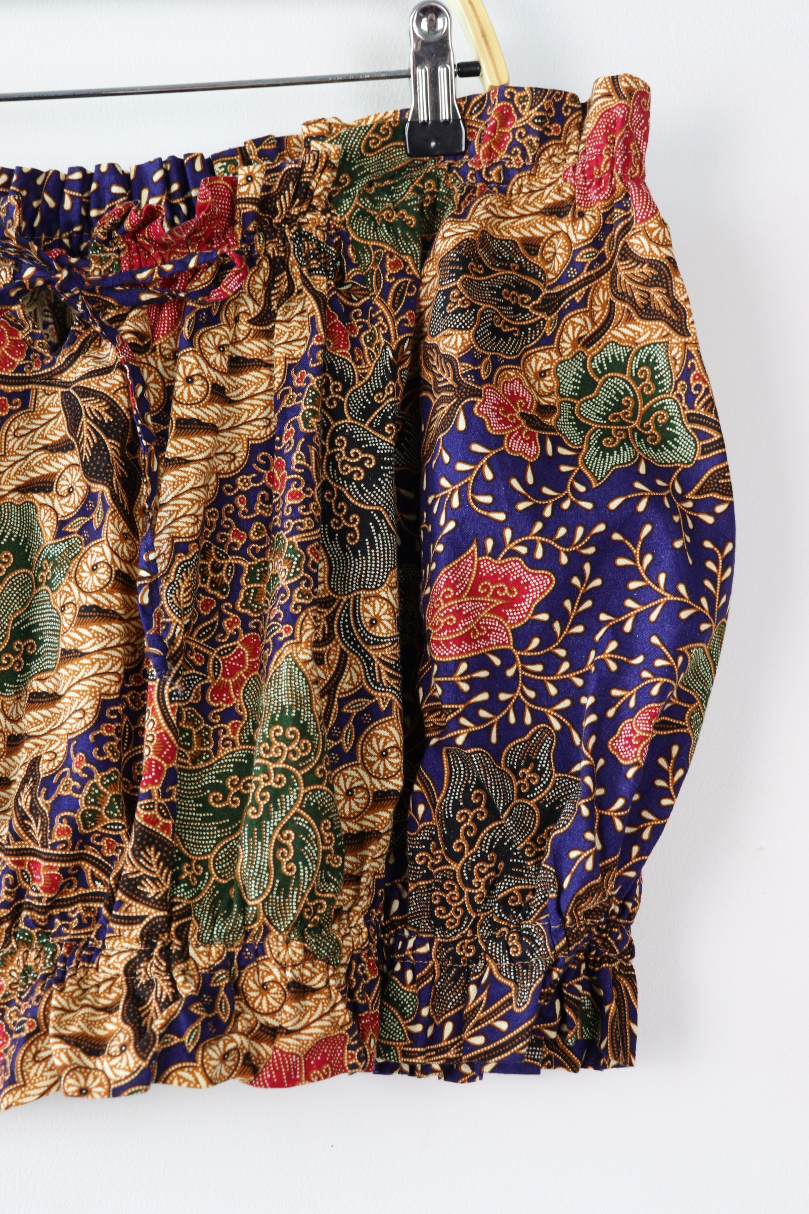 Off-Shoulder Batik Blouse - Mikala