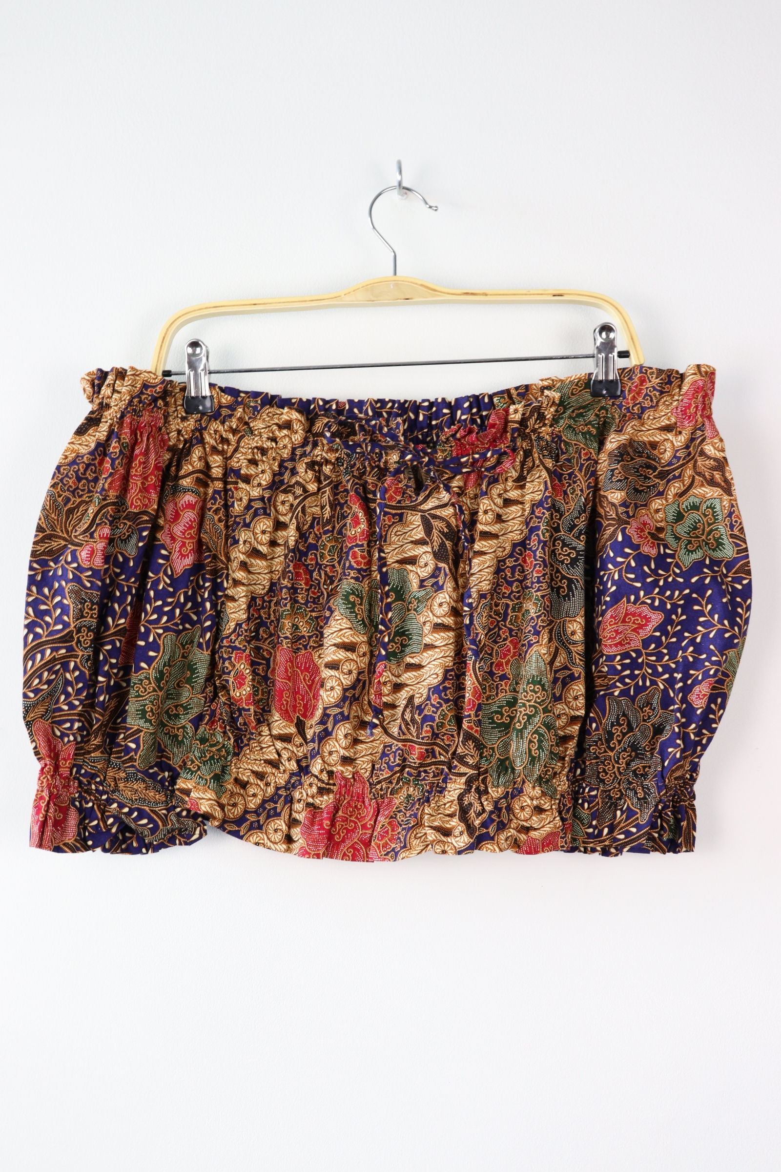 Off-Shoulder Batik Blouse - Mikala