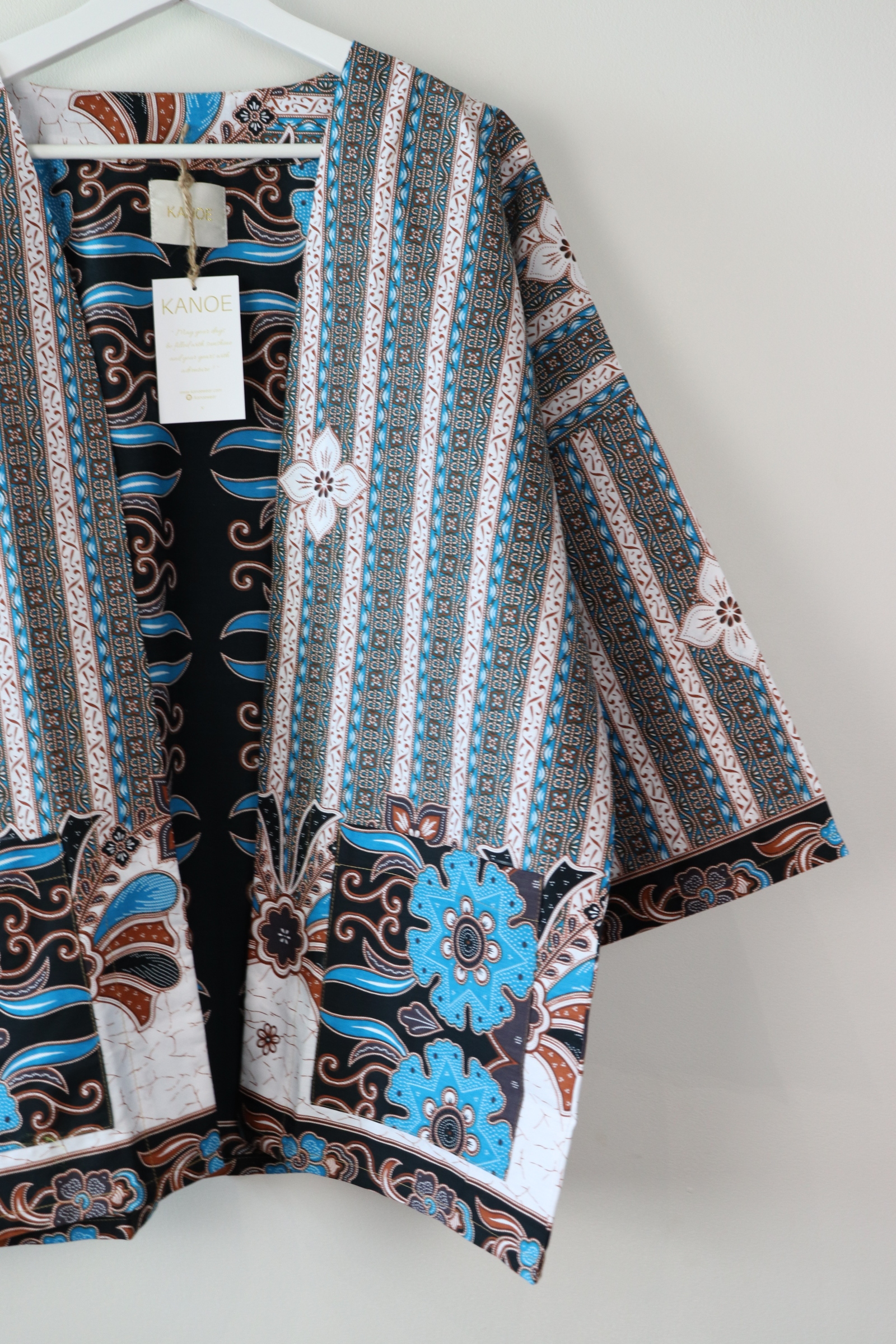 Batik Kimono Basic - Grandpa Taught Me