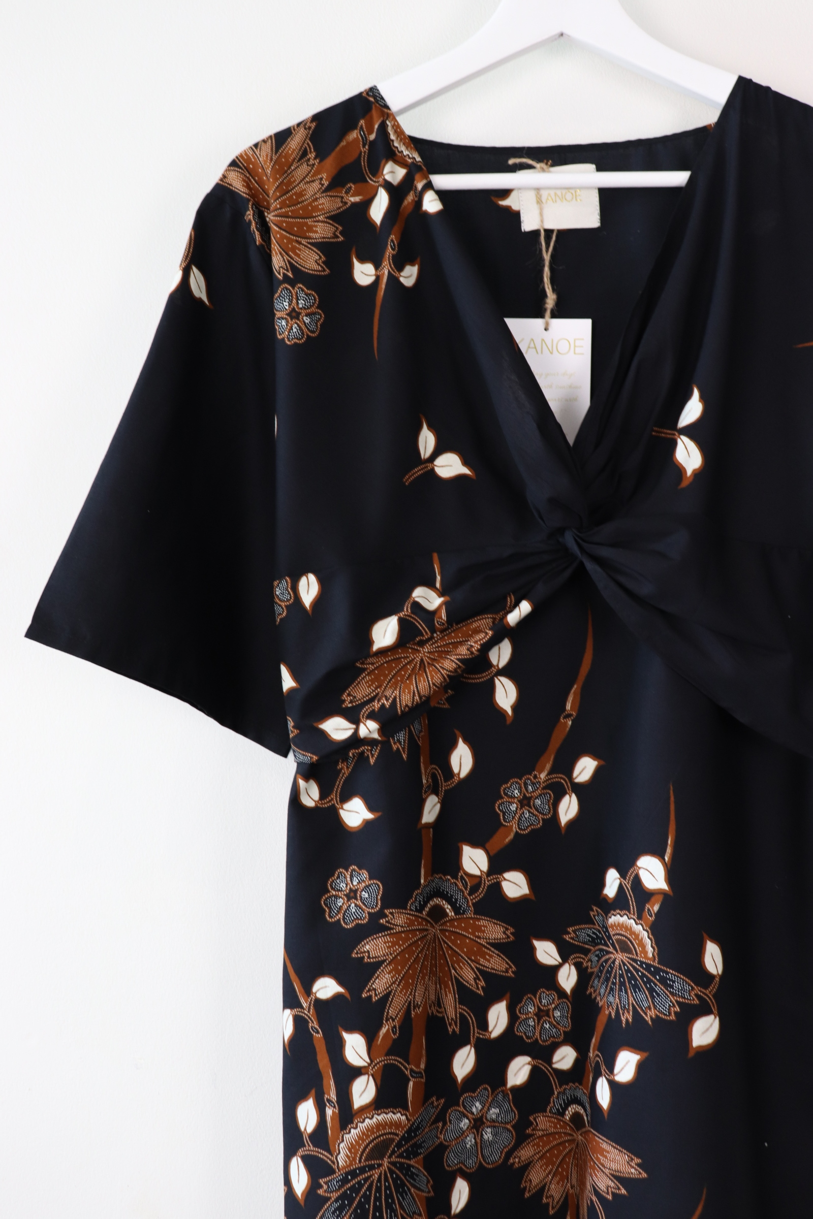 Twisted Front Dress - Psalms