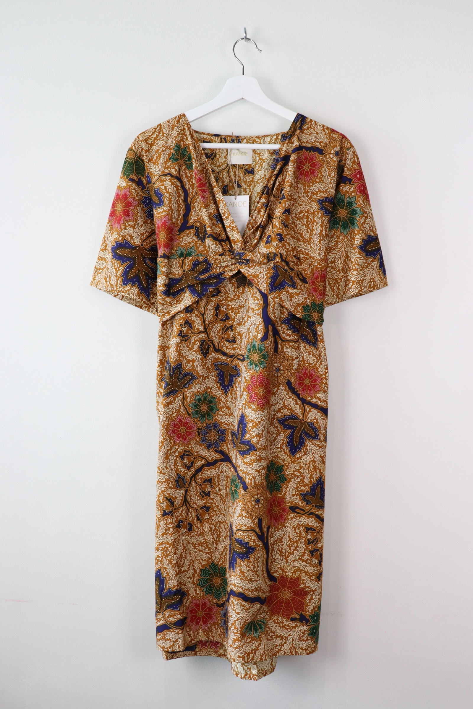 Twisted Front Dress - Sunkissed