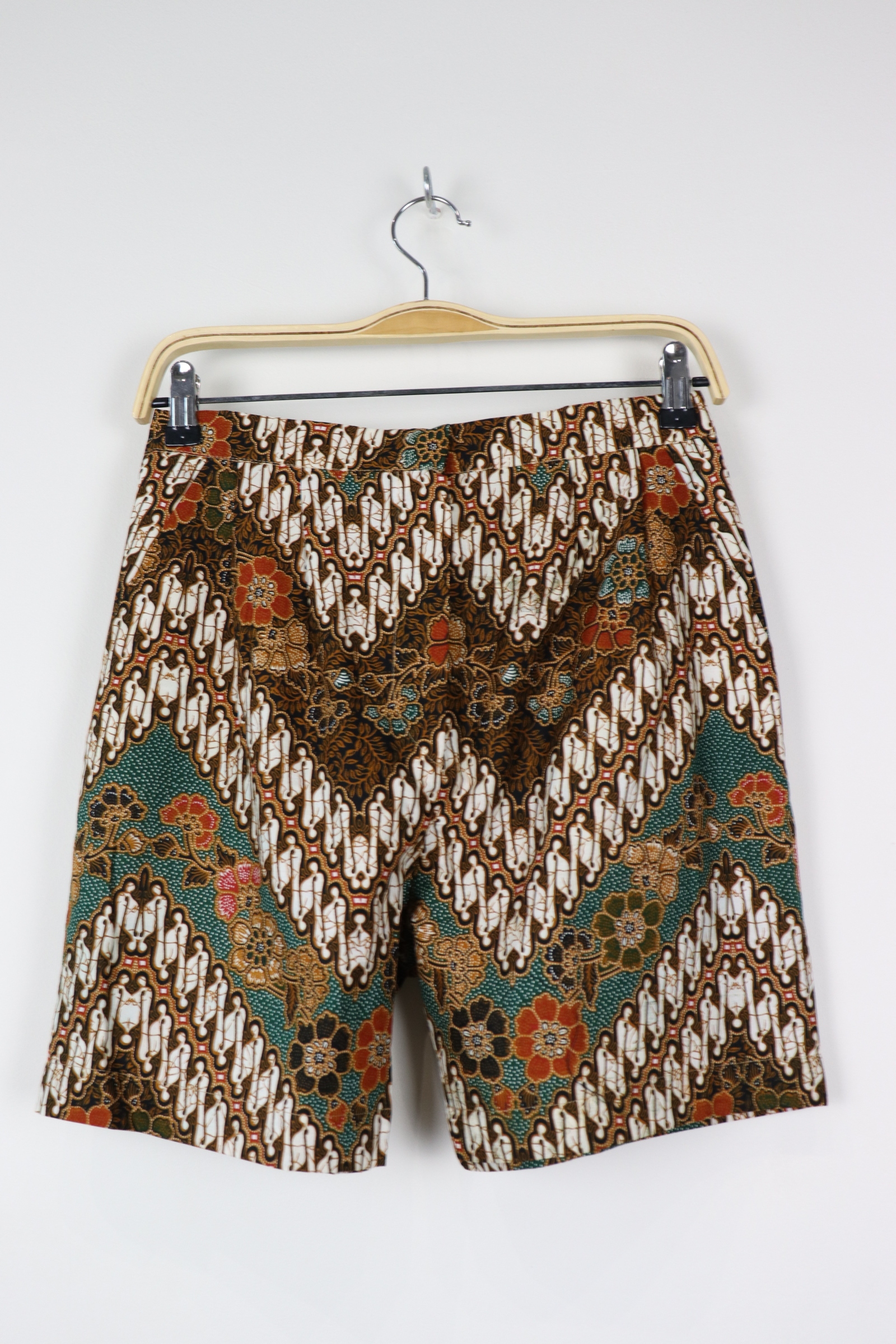 Tailored Batik Shorts - Kimmie (S) (Flawed)