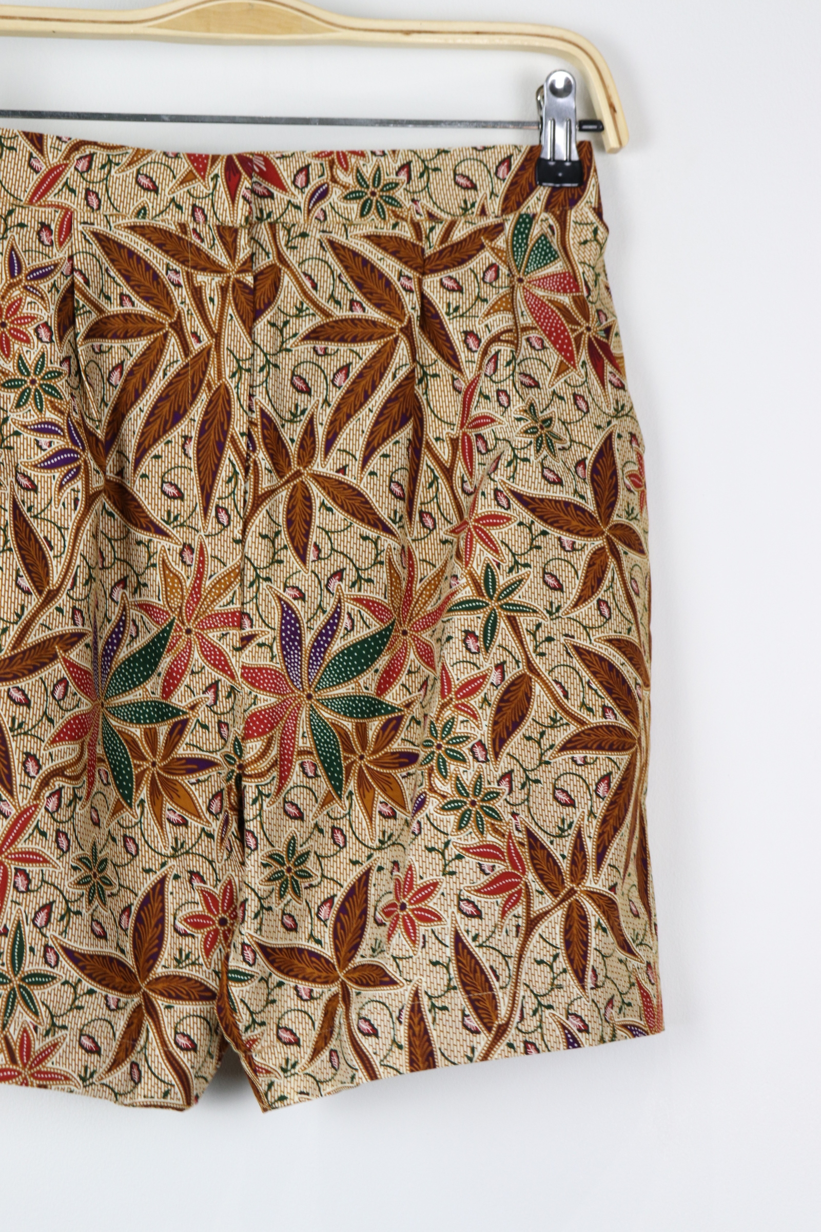 Tailored Batik Shorts - Leah (S)