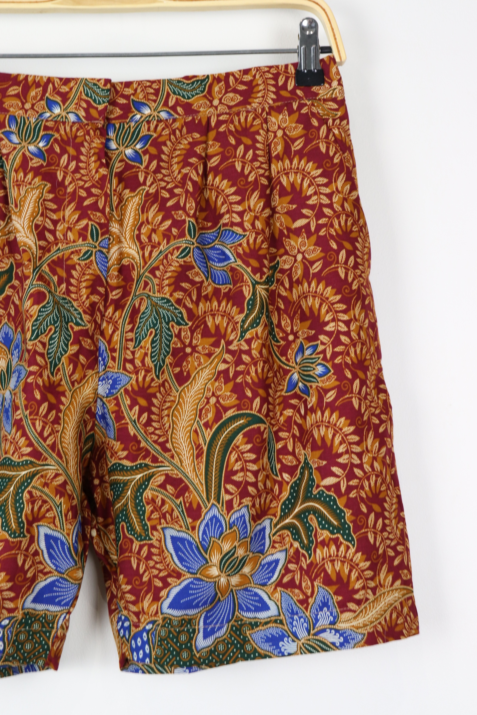 Tailored Batik Shorts - Sola (M)