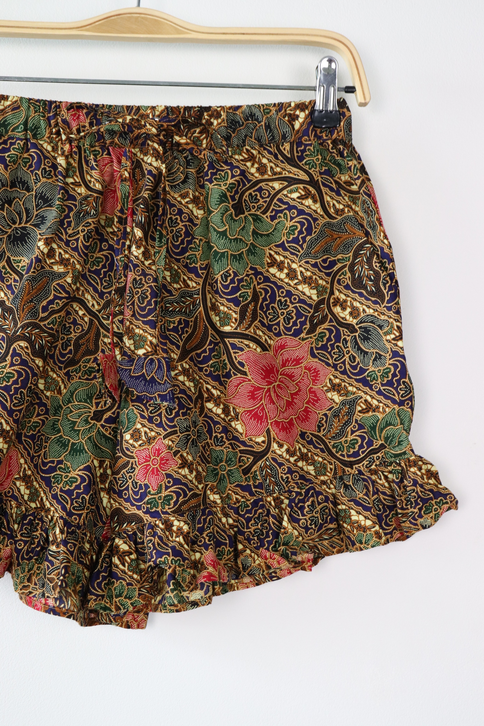 Batik Frou Shorts - Nyonya (Blue)