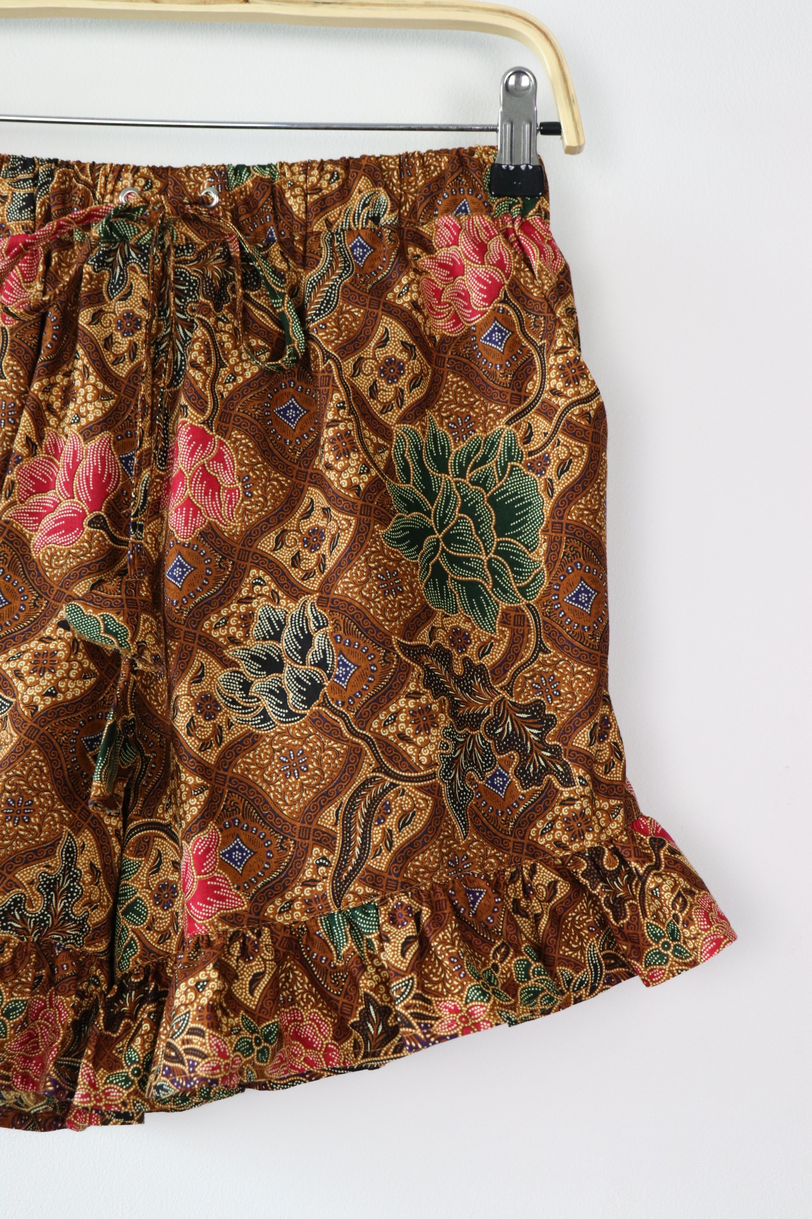 Batik Frou Shorts - Waffle (Blue)