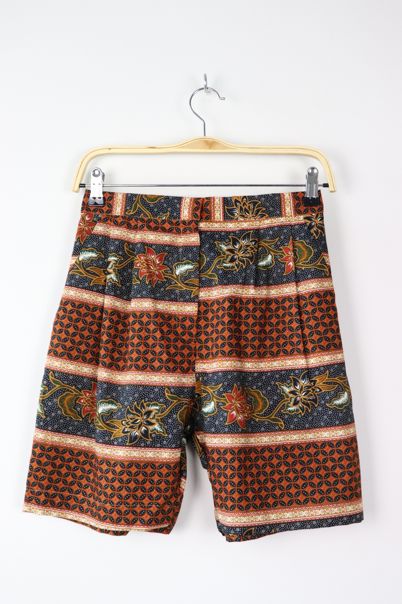 Tailored Batik Shorts - Midnight Magic (S)