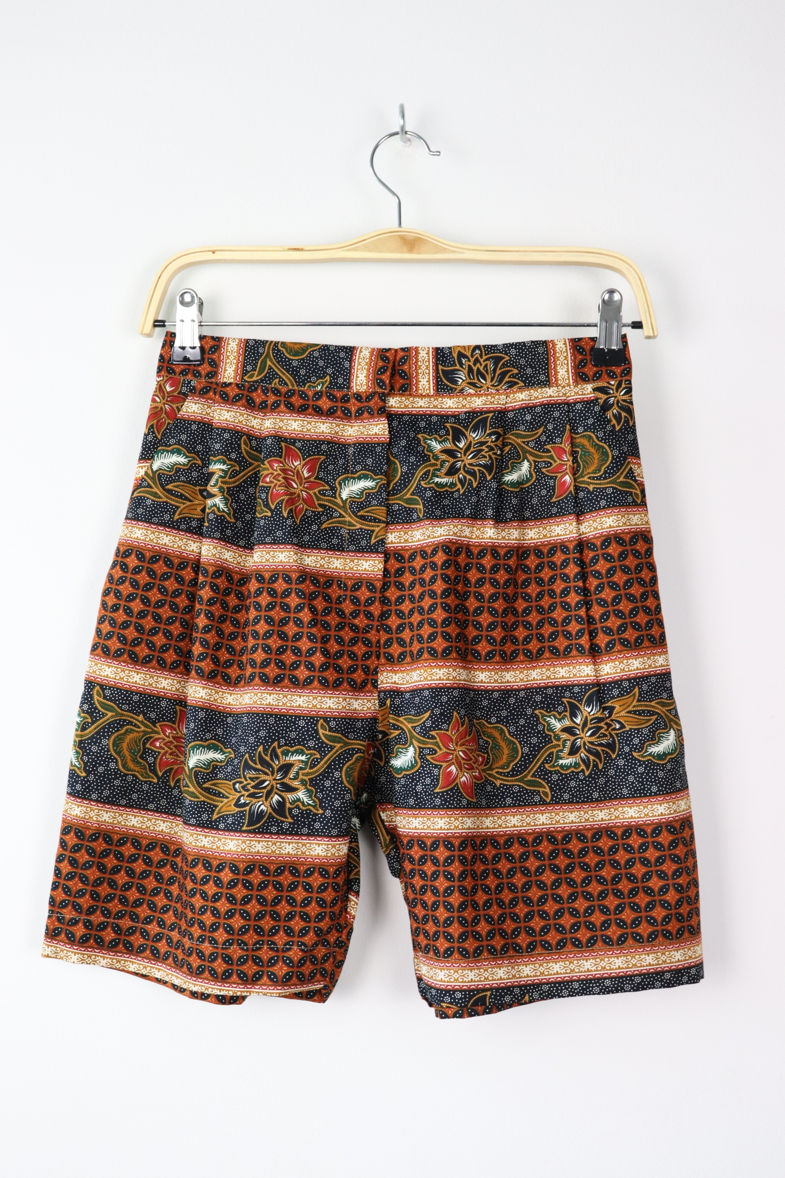 Tailored Batik Shorts - Midnight Magic (S)