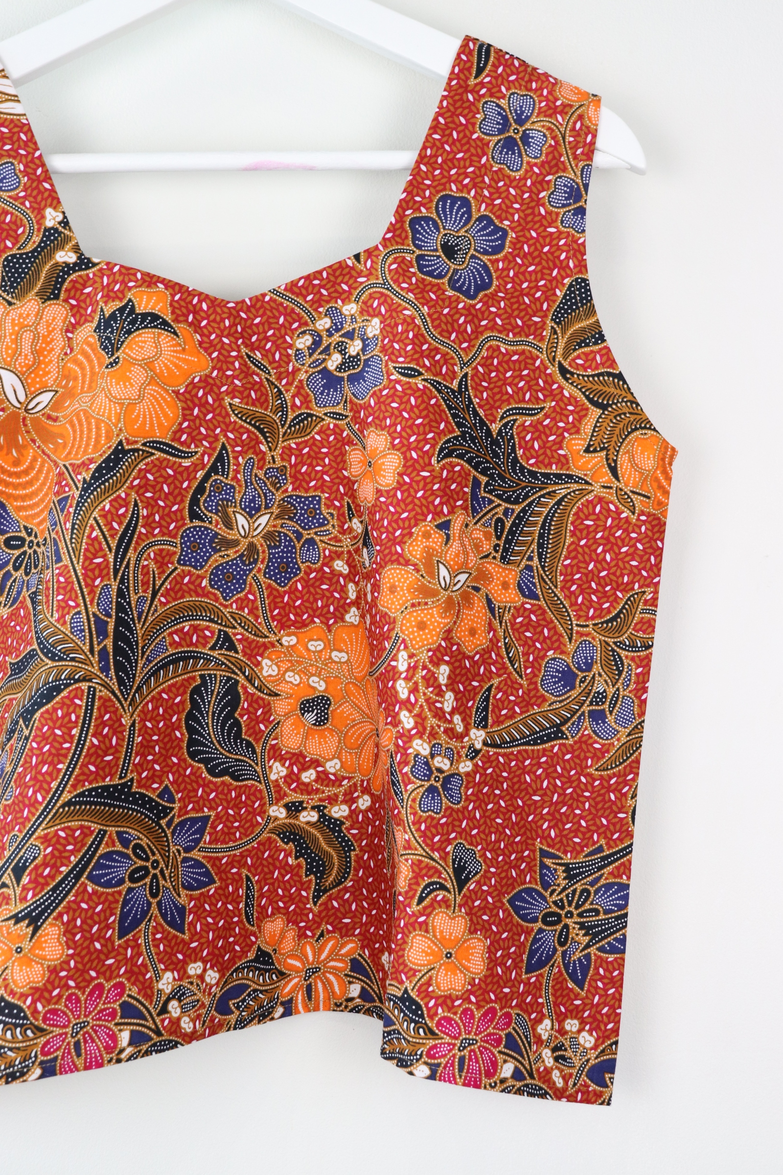 Sweetheart Batik Top - Dashuri (S-M)
