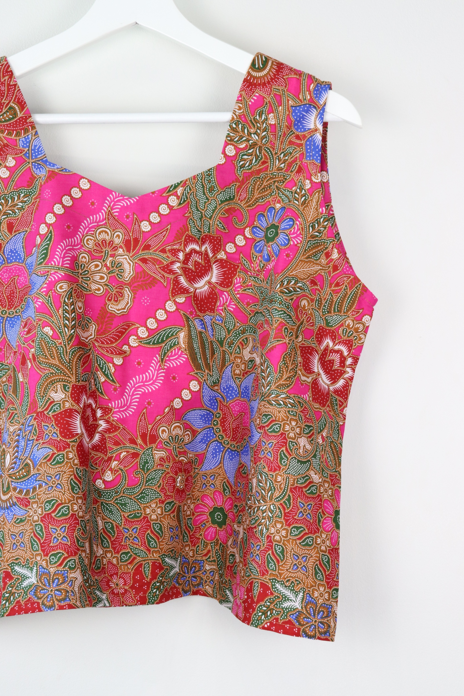 Sweetheart Batik Top -Ai (L-XL)