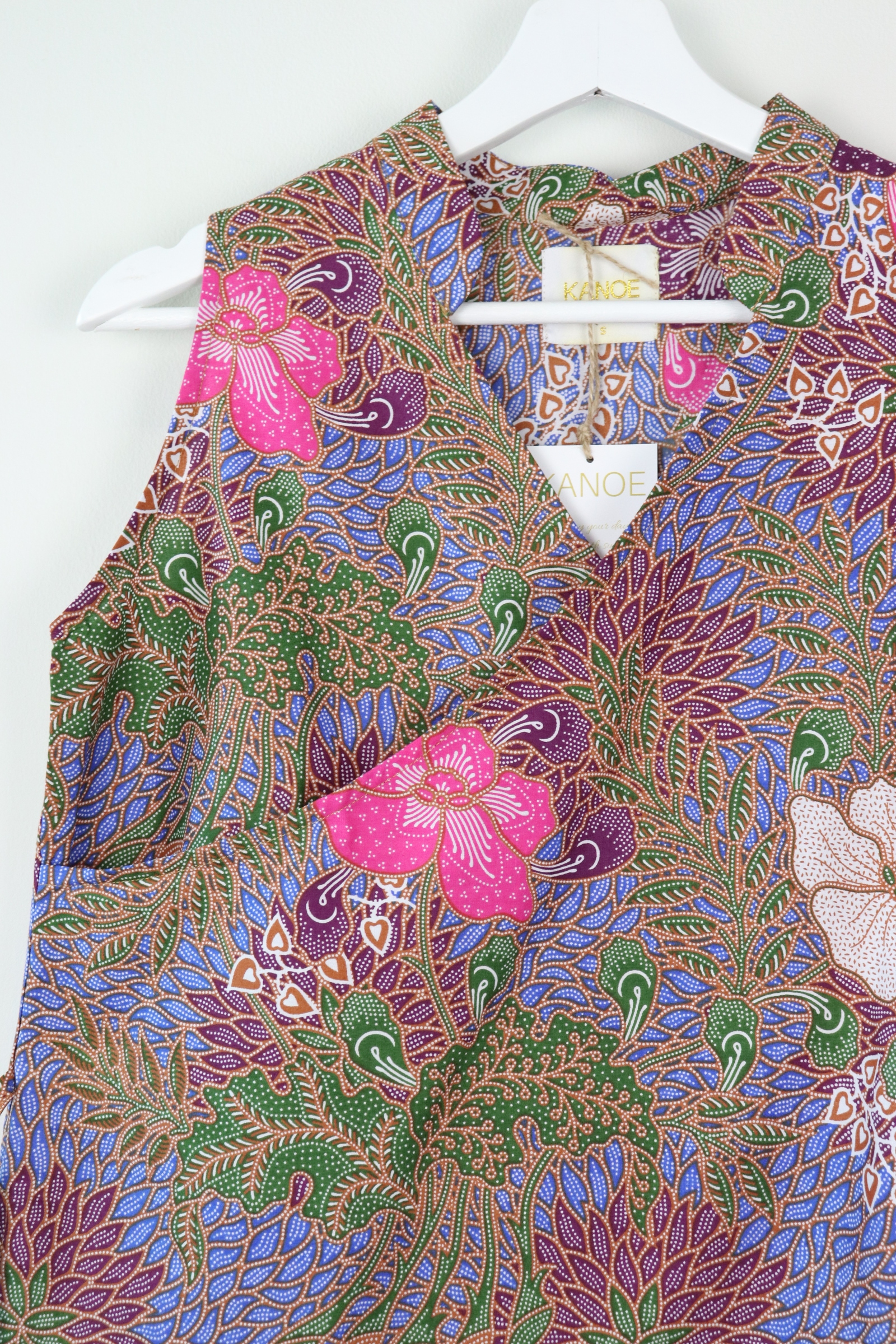 Jie-Jie Batik Top - SiewLian (S-M)
