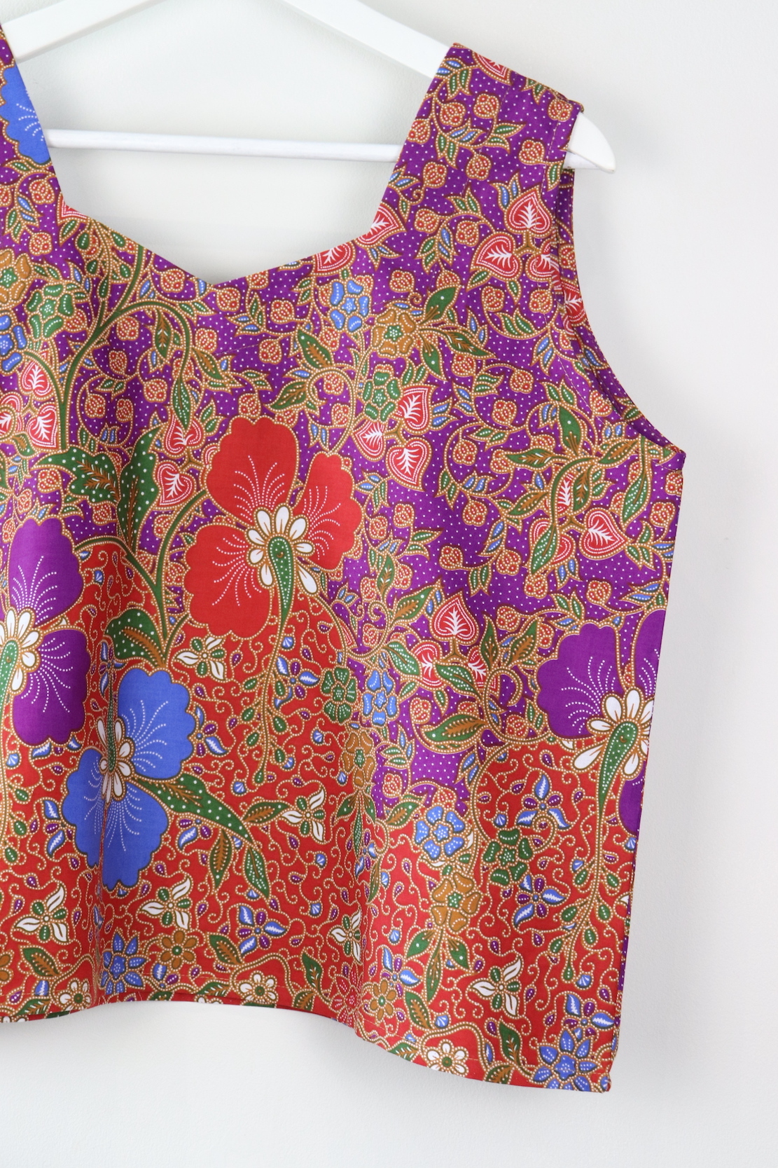 Sweetheart Batik Top - Aiai (L-XL)