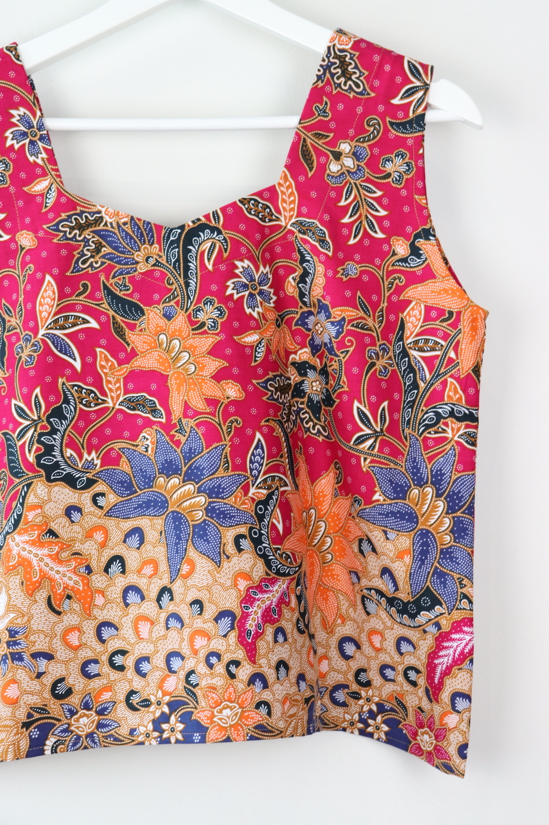 Sweetheart Batik Top - Love (S-M)