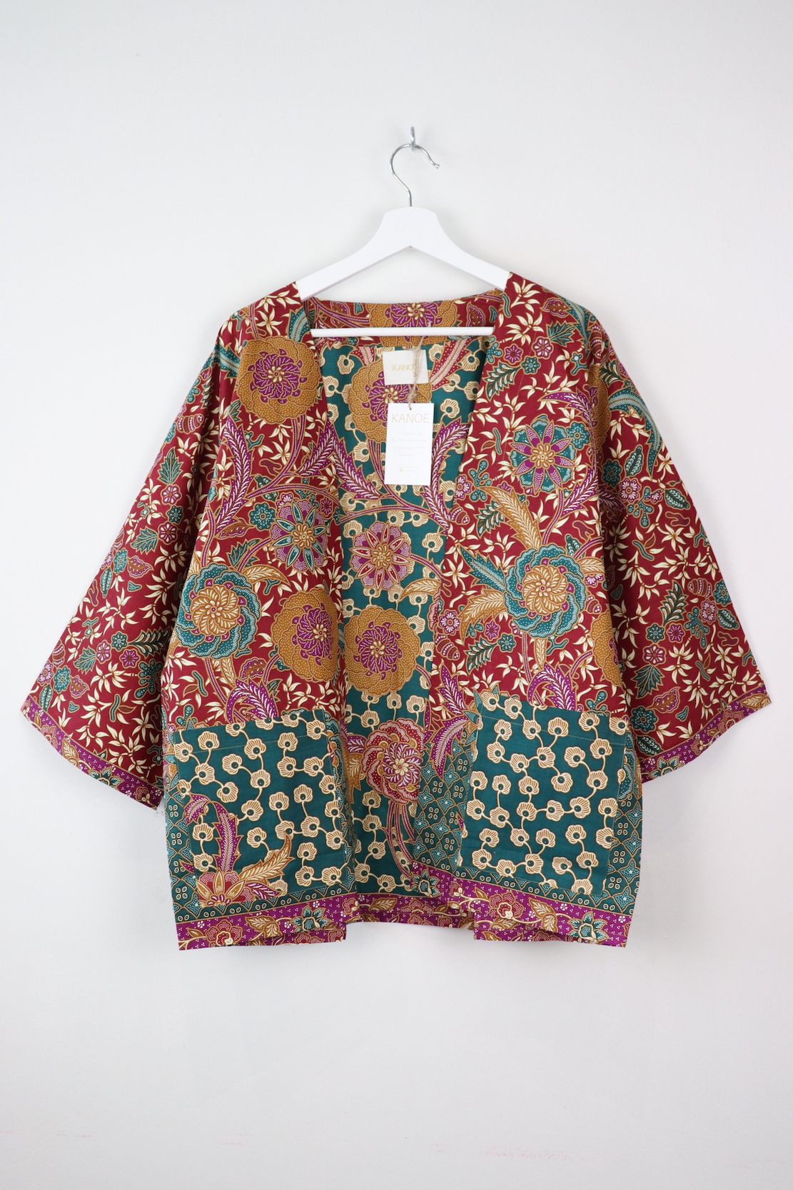 Batik Kimono Basic - Saffron