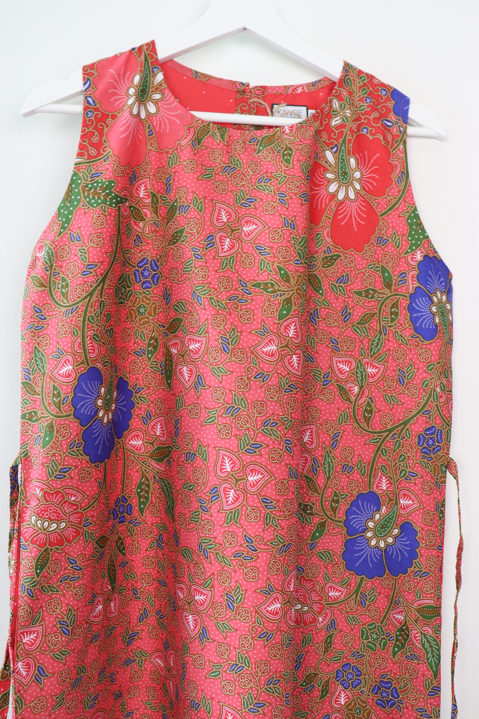 Batik Dress for Days - Tomato (M)
